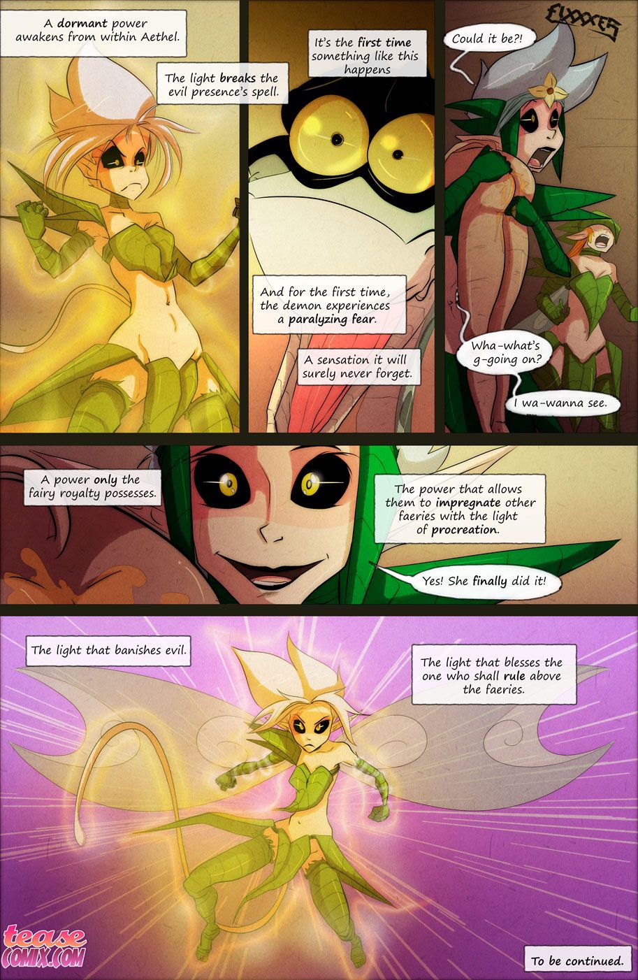 Aethel [Tease Comix] 4 . Aethel - Chapter 4 [Tease Comix] – page 23