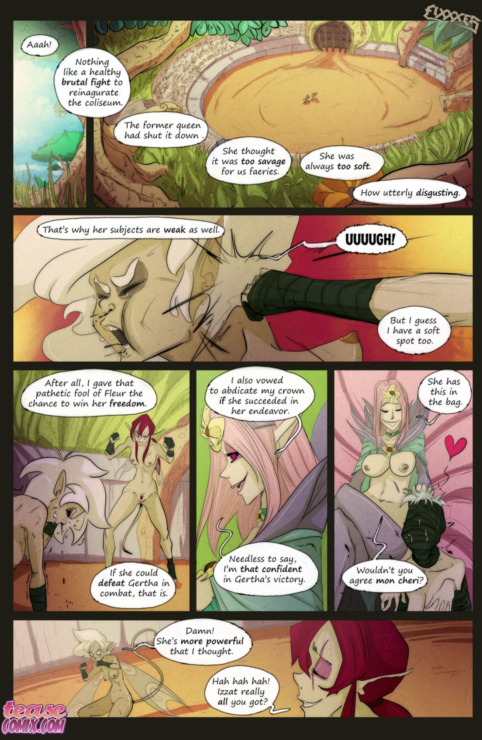 Aethel [Tease Comix] 4 . Aethel - Chapter 4 [Tease Comix] – page 4