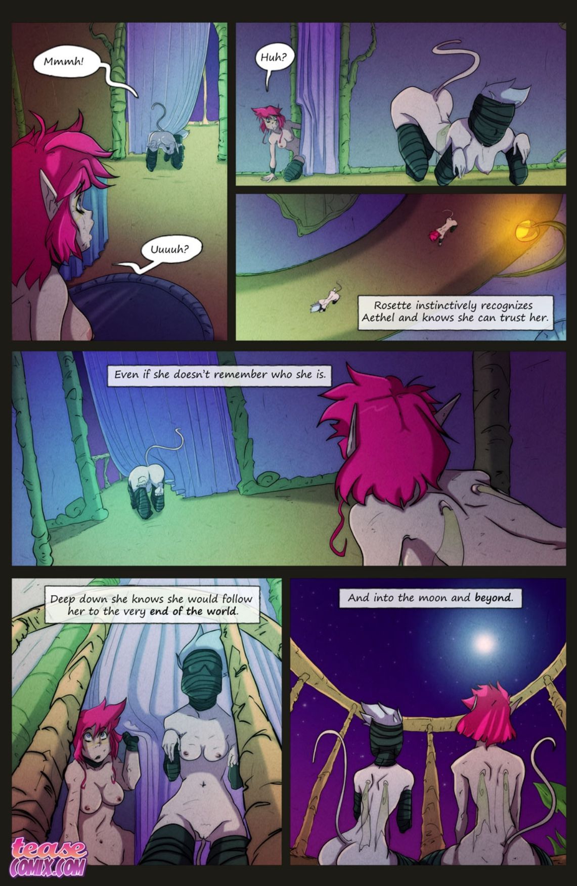Aethel [Tease Comix] 5 . Aethel - Chapter 5 [Tease Comix] – page 14