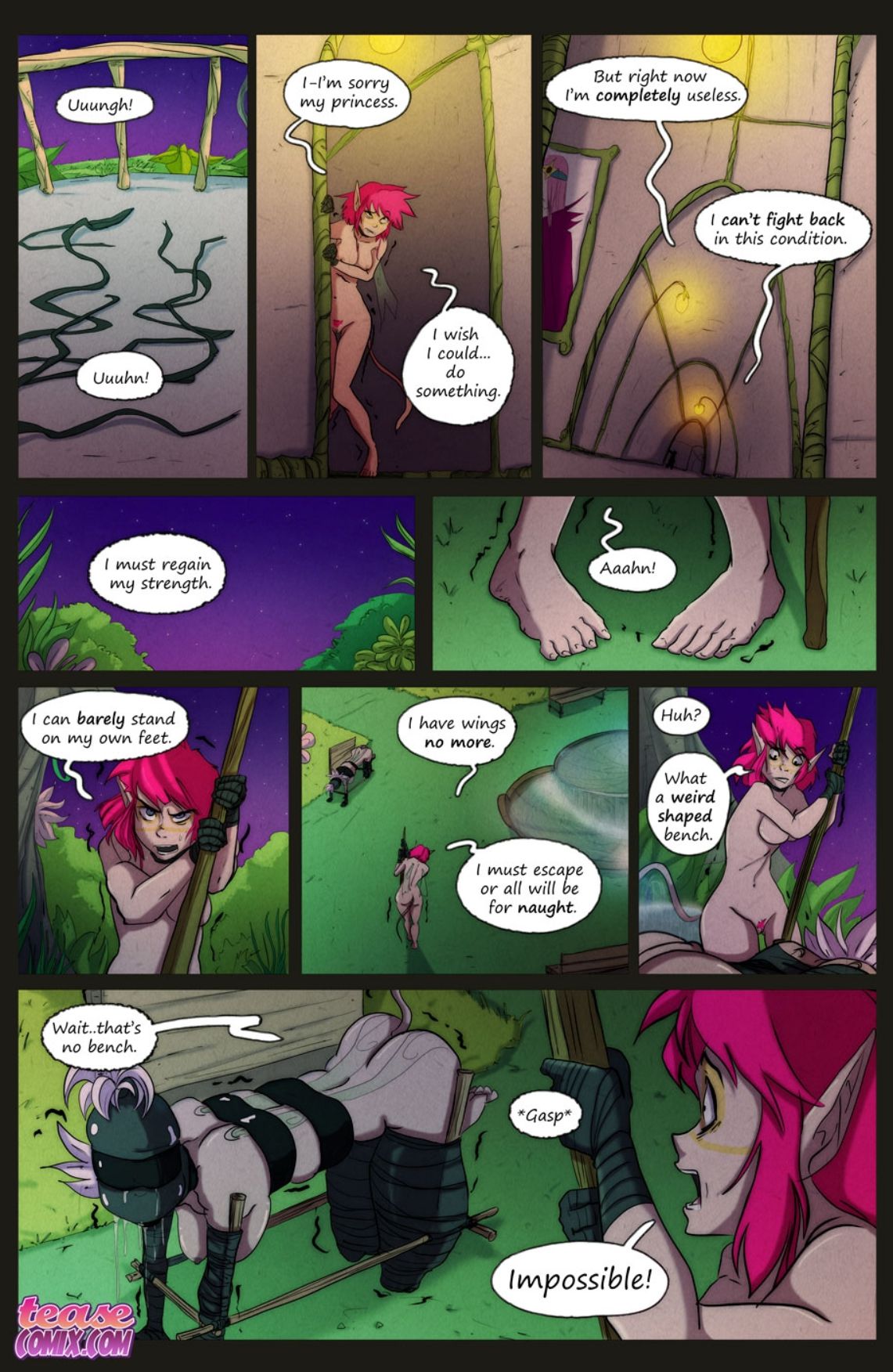 Aethel [Tease Comix] 5 . Aethel - Chapter 5 [Tease Comix] – page 17