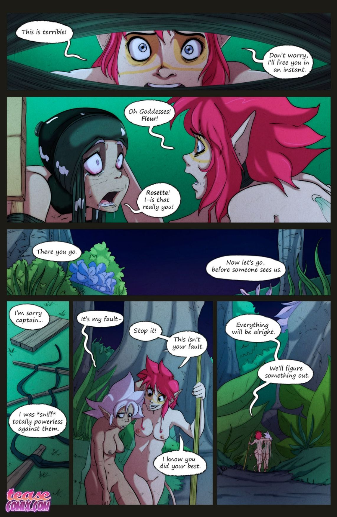Aethel [Tease Comix] 5 . Aethel - Chapter 5 [Tease Comix] – page 18