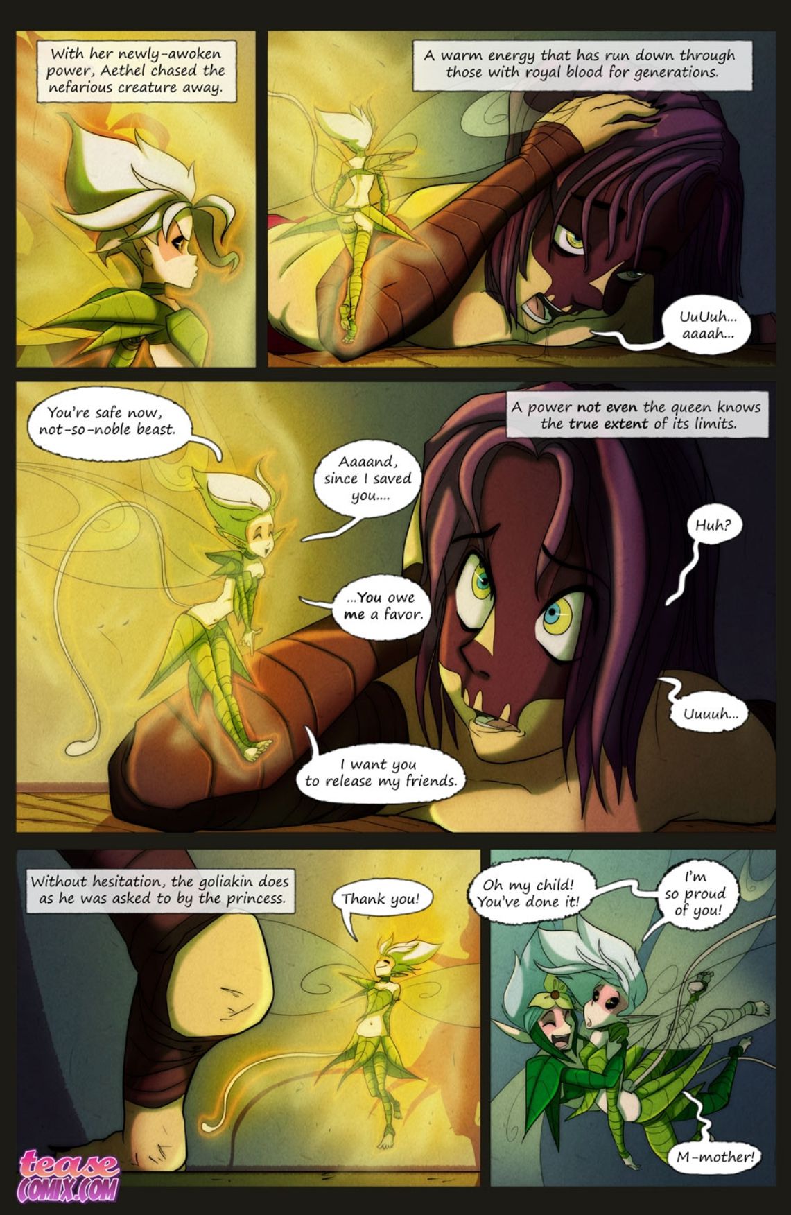 Aethel [Tease Comix] 5 . Aethel - Chapter 5 [Tease Comix] – page 3