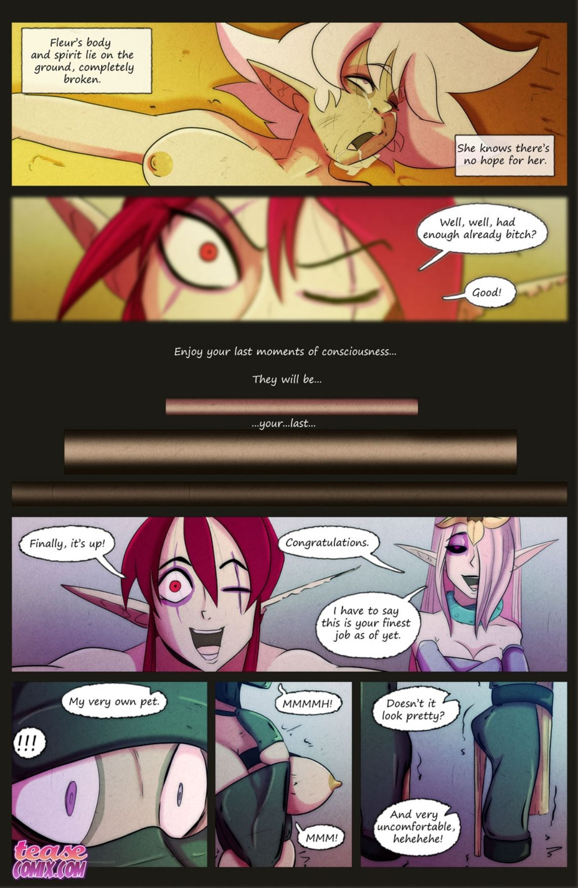 Aethel [Tease Comix] 5 . Aethel - Chapter 5 [Tease Comix] – page 9