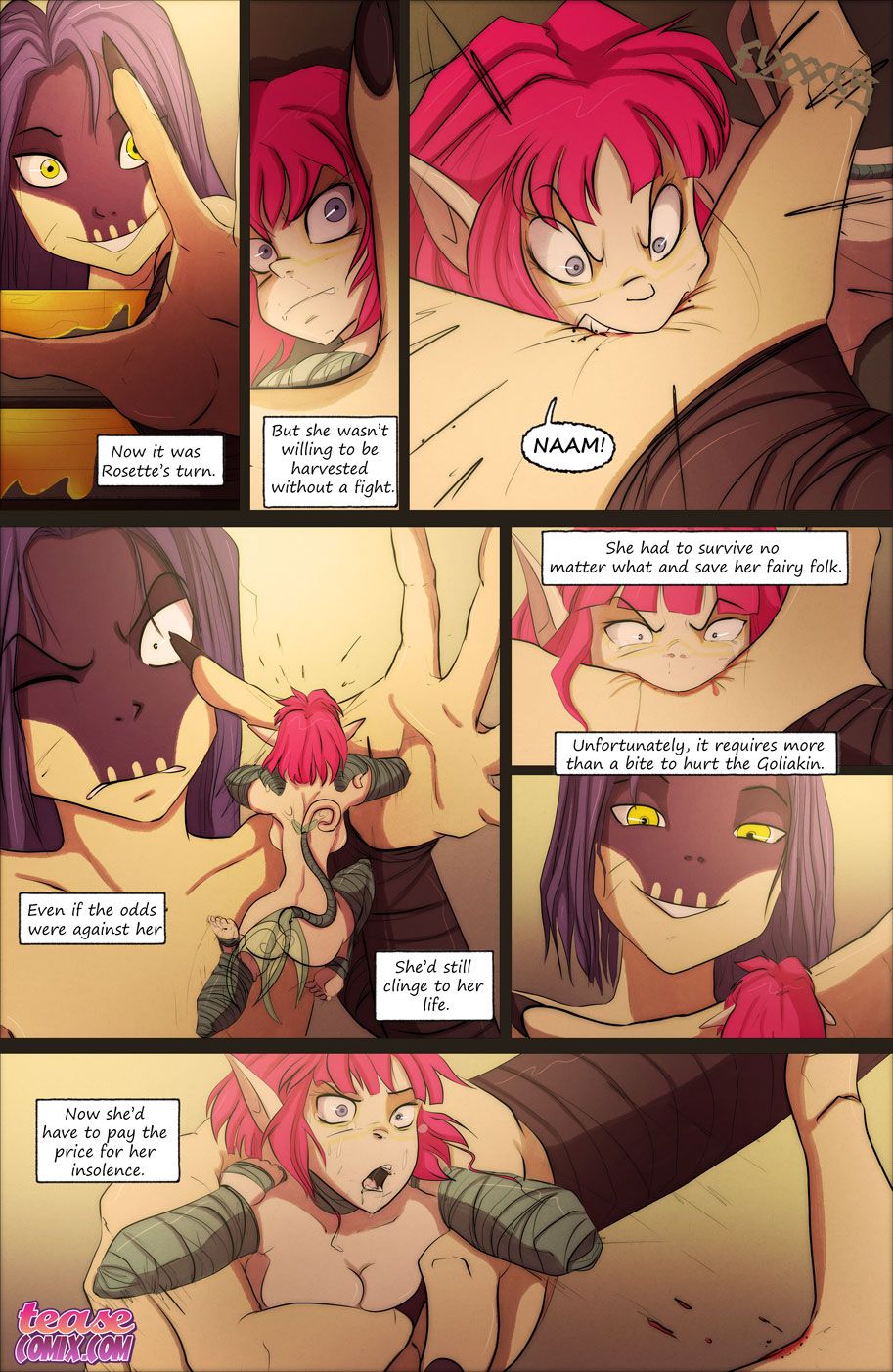 Aethel [Tease Comix] 3 . Aethel - Chapter 3 [Tease Comix] – page 15