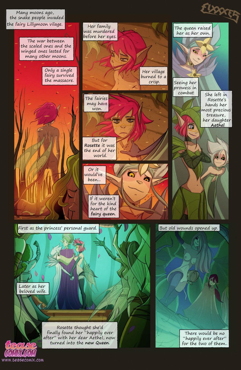 Aethel [Tease Comix] 3 . Aethel - Chapter 3 [Tease Comix] – page 2