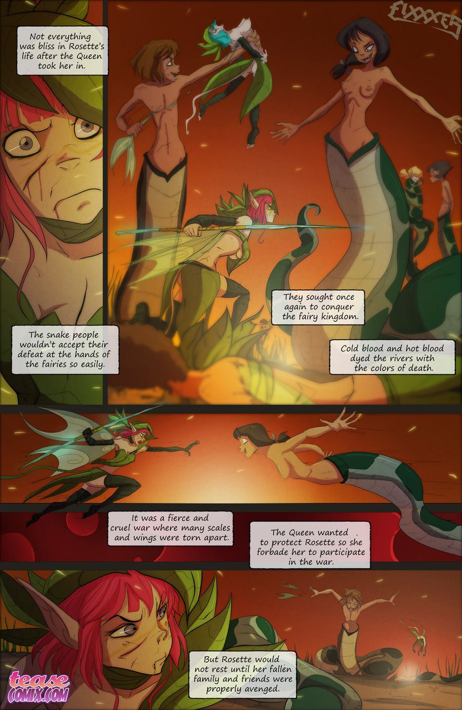 Aethel [Tease Comix] 3 . Aethel - Chapter 3 [Tease Comix] – page 6