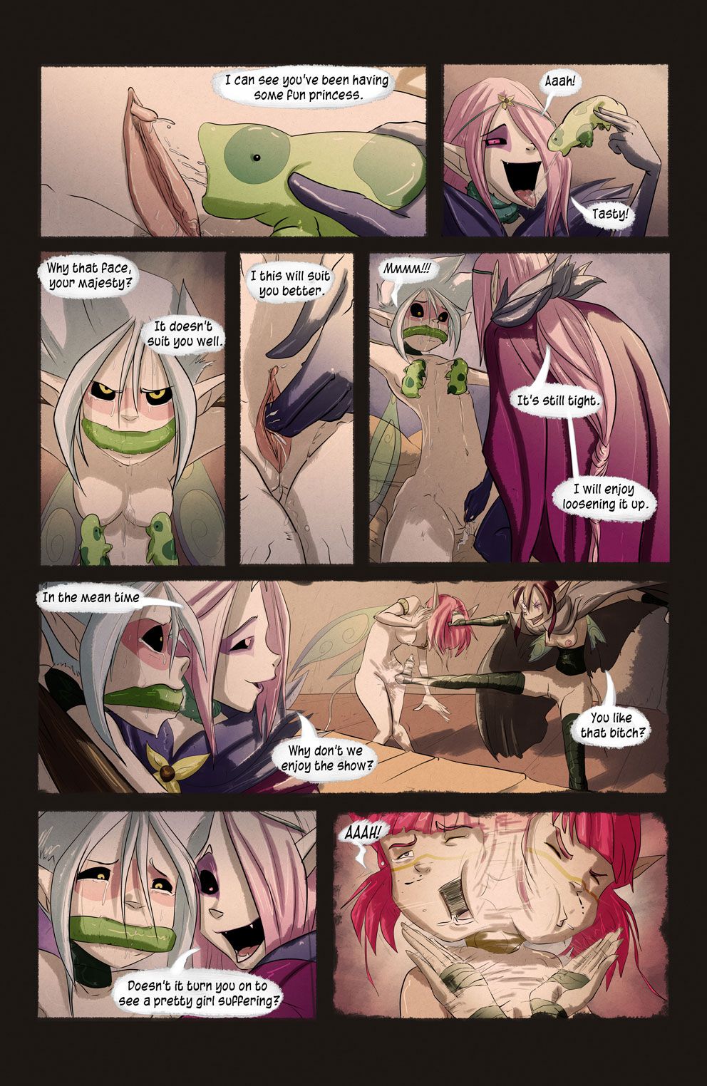 Aethel [Tease Comix] 1 . Aethel - Chapter 1 [Tease Comix] – page 13