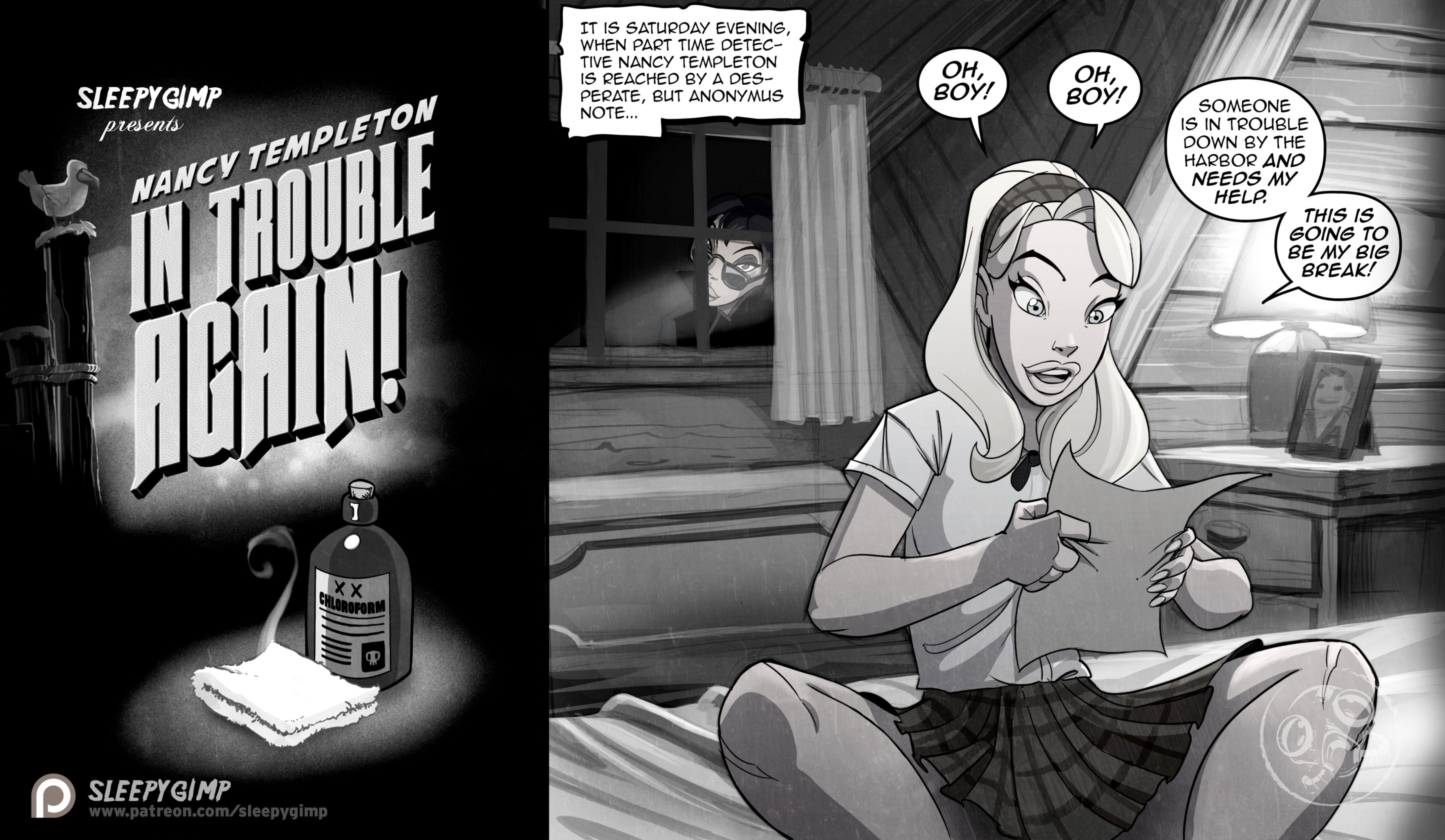 Trouble Again! [Sleepy Gimp] 1 . Trouble Again!  - Chapter 1 [Sleepy Gimp] – page 1