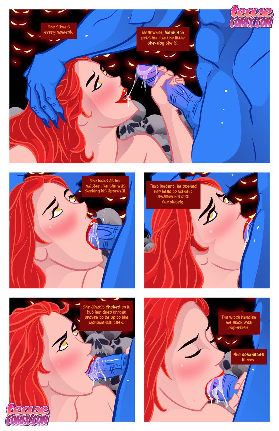 Horns [Tease Comix] 1 . Horns - Chapter 1 [Tease Comix] – page 20