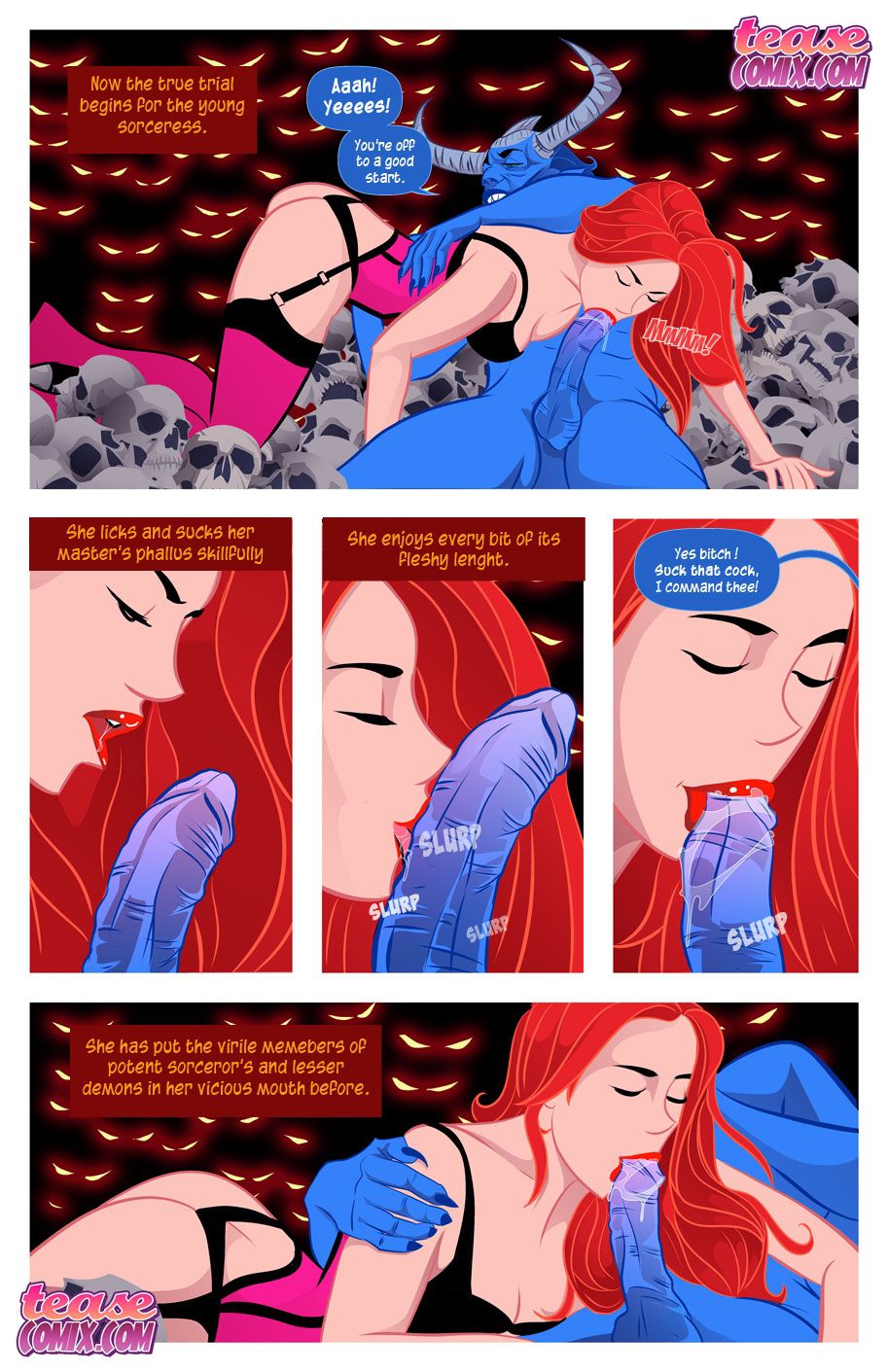 Horns [Tease Comix] 1 . Horns - Chapter 1 [Tease Comix] – page 5
