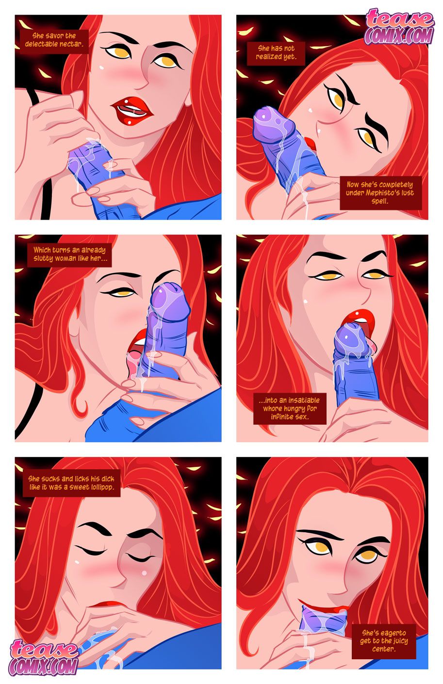 Horns [Tease Comix] 1 . Horns - Chapter 1 [Tease Comix] – page 8