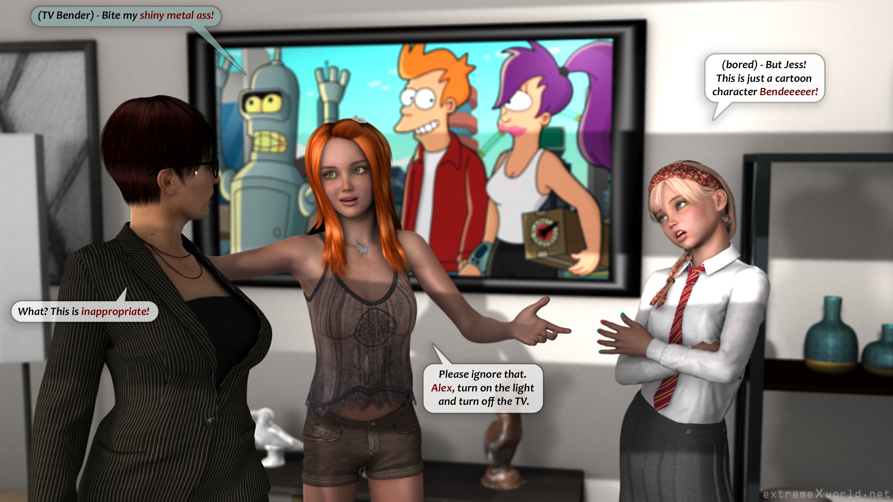 Bad Professor [ExtremeXWorld] 1 . Bad Professor - Chapter 1 [ExtremeXWorld] – page 13