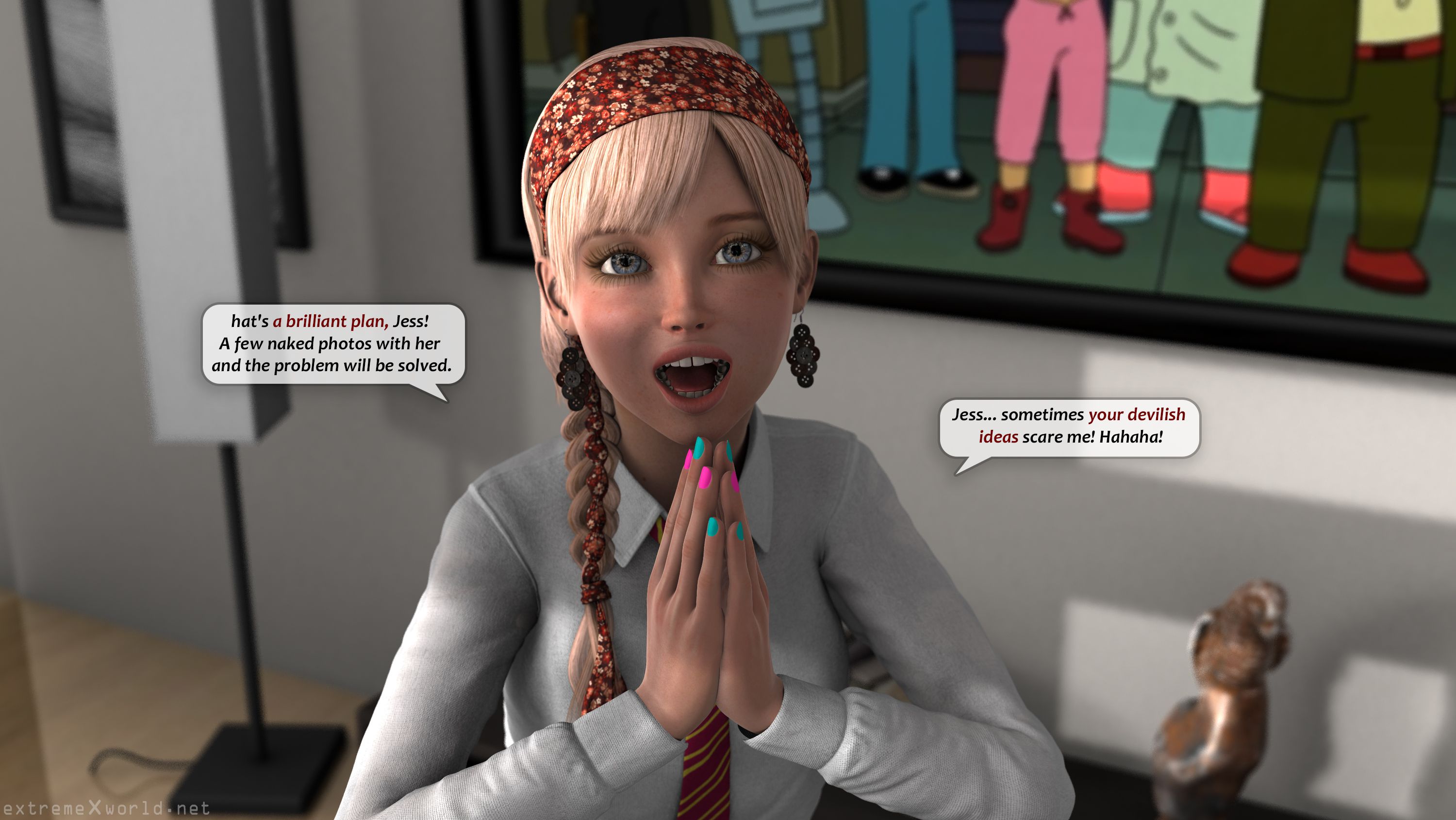 Bad Professor [ExtremeXWorld] 1 . Bad Professor - Chapter 1 [ExtremeXWorld] – page 8