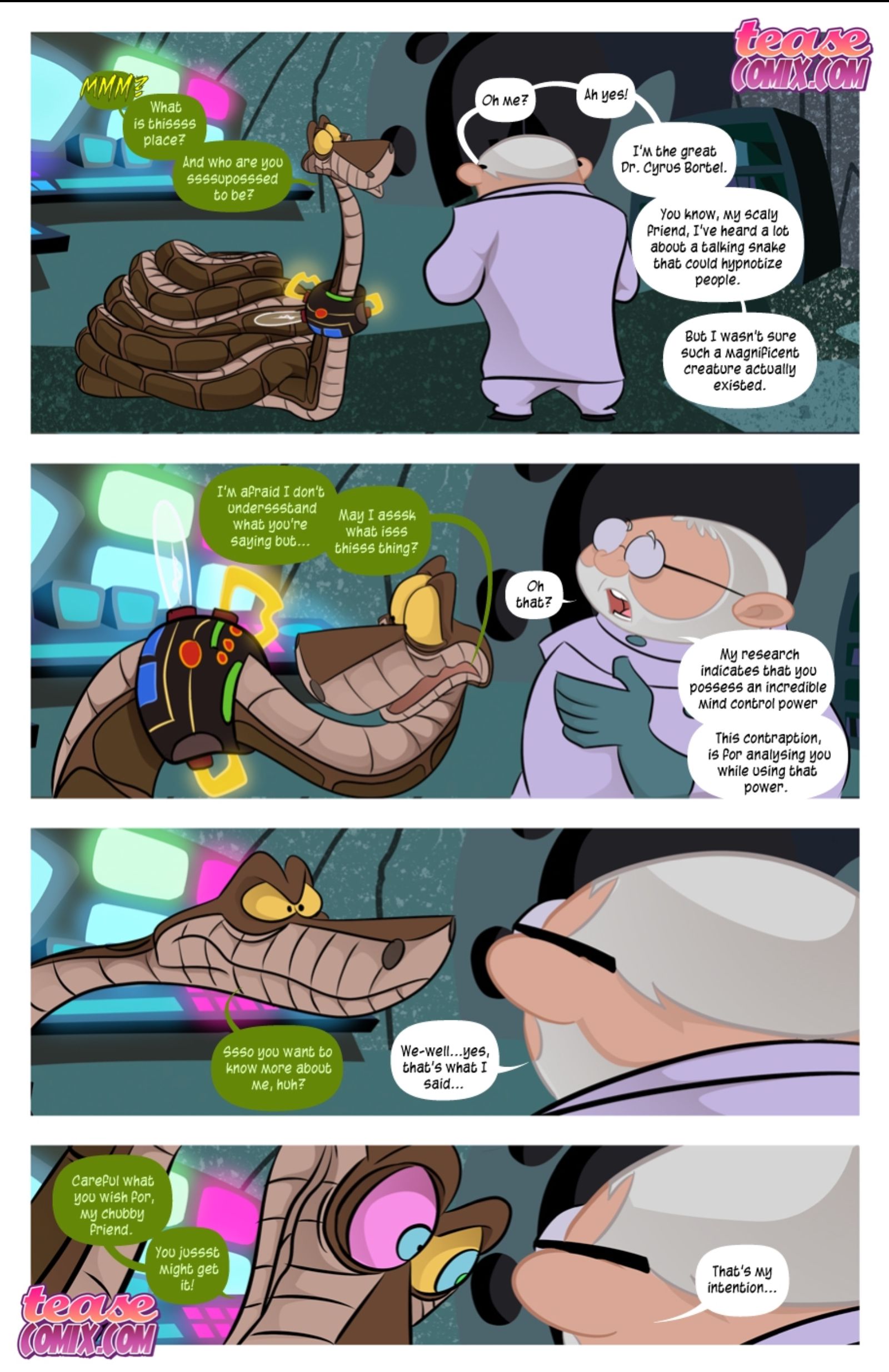 Kim Vs. Kaa (Kim Possible , The Jungle Book) [Tease Comix] 2 . Kim Vs. Kaa - Chapter 2 (Kim Possible , The Jungle Book) [Tease Comix] – page 16