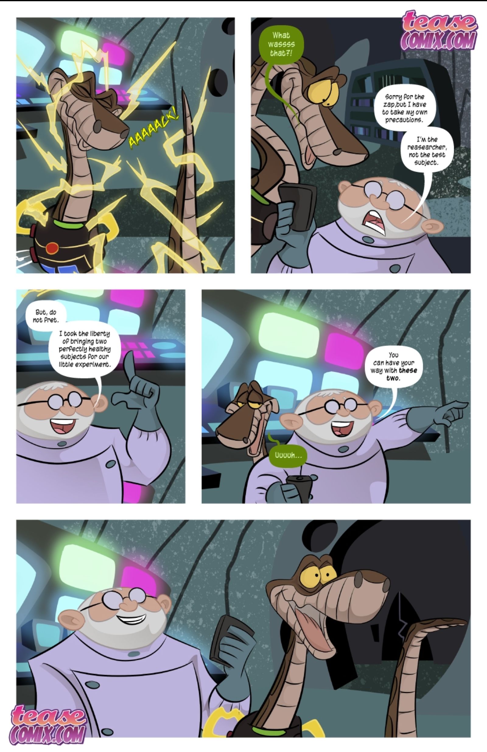 Kim Vs. Kaa (Kim Possible , The Jungle Book) [Tease Comix] 2 . Kim Vs. Kaa - Chapter 2 (Kim Possible , The Jungle Book) [Tease Comix] – page 17