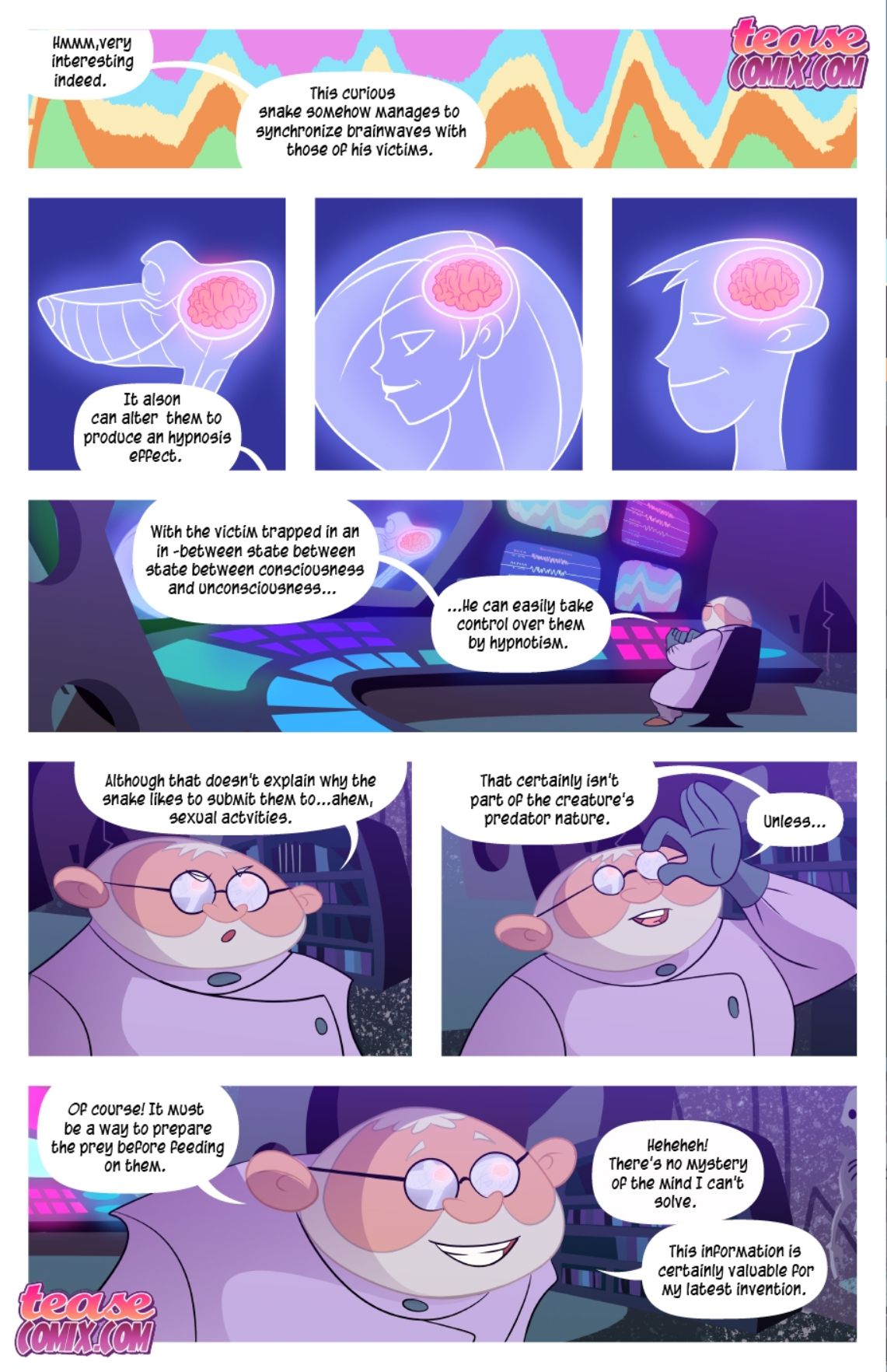 Kim Vs. Kaa (Kim Possible , The Jungle Book) [Tease Comix] 3 . Kim Vs. Kaa - Chapter 3 (Kim Possible , The Jungle Book) [Tease Comix] – page 5