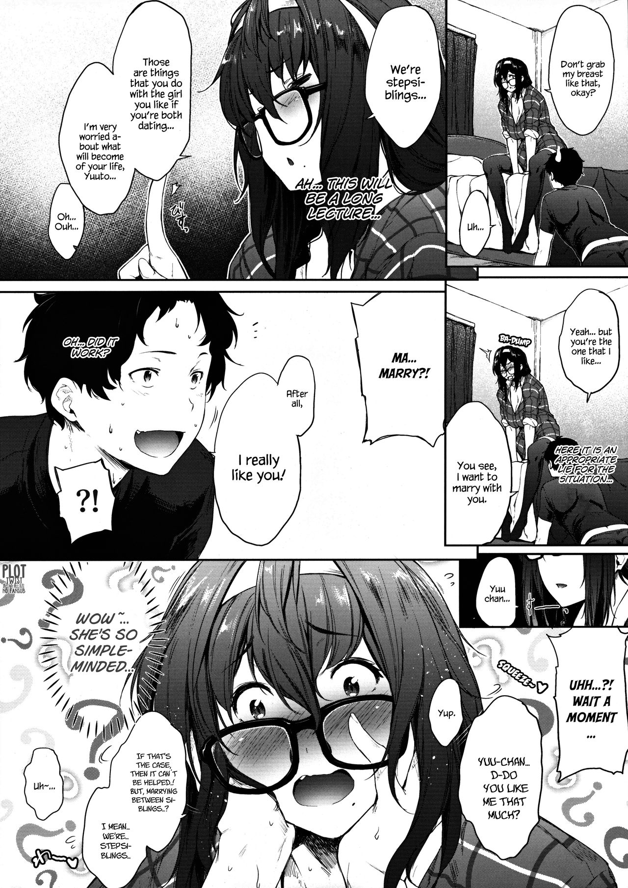With My Stepsister While My Mom’s Not Home [Barlun] 1 . With My Stepsister While My Mom's Not Home - Chapter 1 [Barlun] – page 6