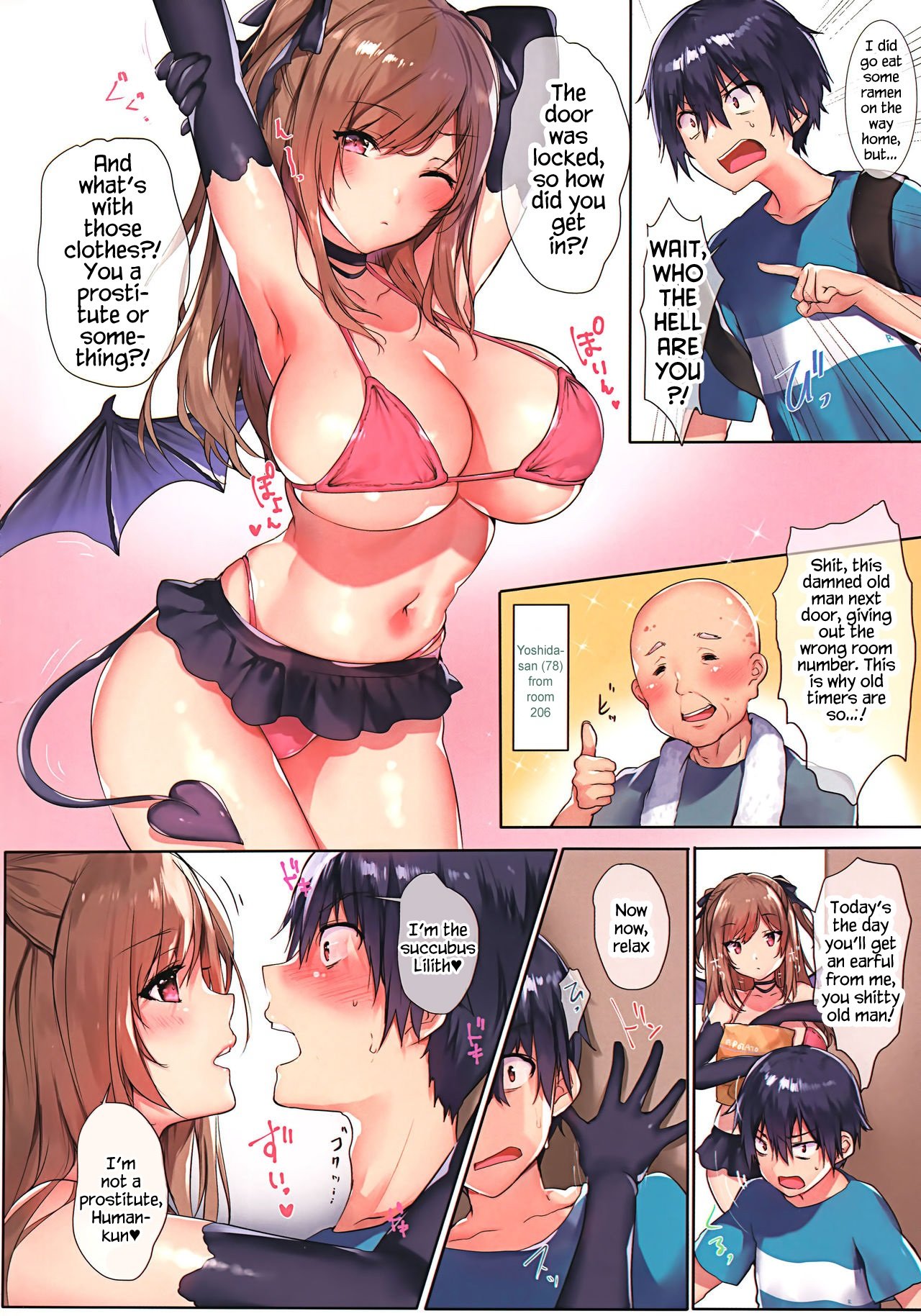 Love Succubus [Mataro] 1 . Love Succubus - Chapter 1 [Mataro] – page 3