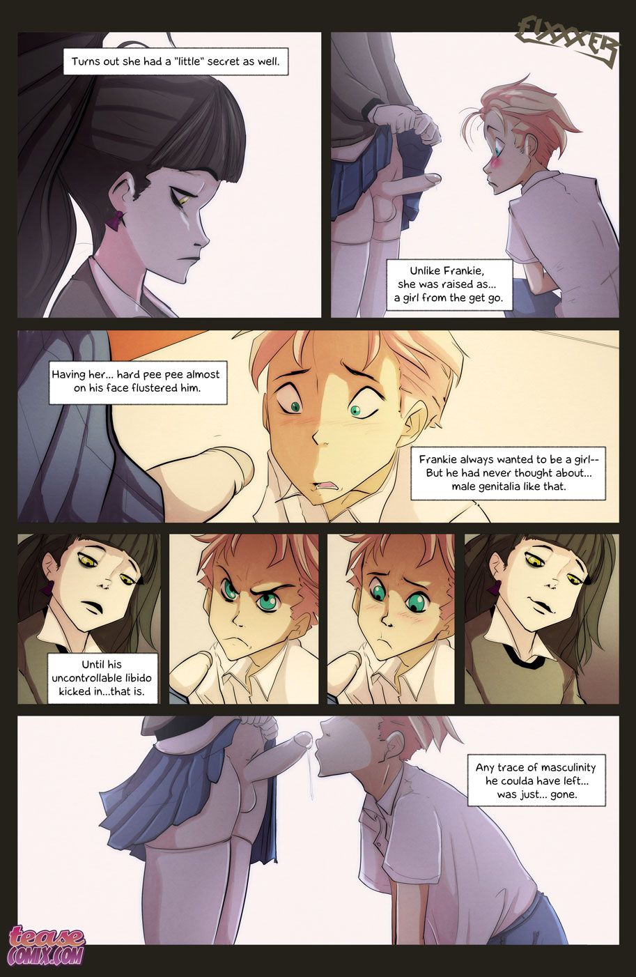 She Is Riley [Tease Comix] 4 . She Is Riley - Chapter 4 [Tease Comix] – page 11