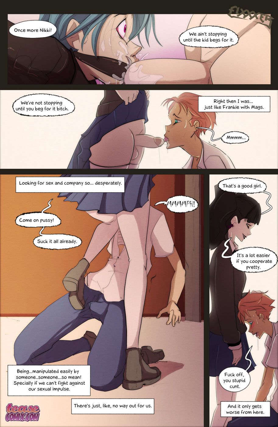 She Is Riley [Tease Comix] 4 . She Is Riley - Chapter 4 [Tease Comix] – page 15