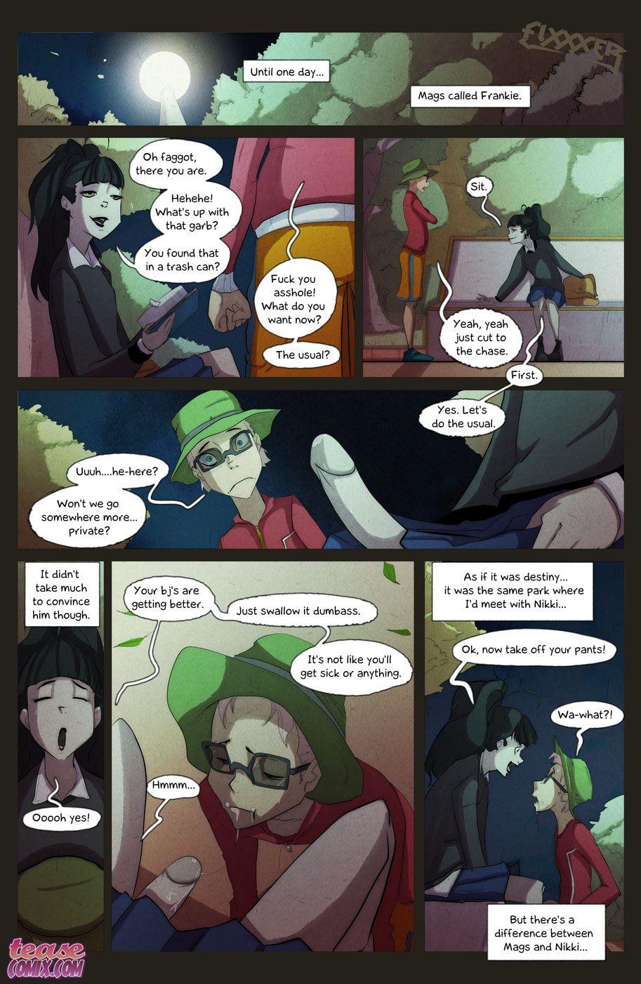 She Is Riley [Tease Comix] 4 . She Is Riley - Chapter 4 [Tease Comix] – page 17