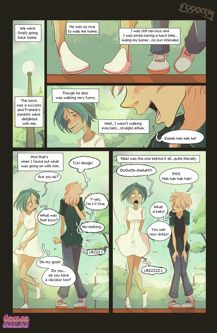 She Is Riley [Tease Comix] 3 . She Is Riley - Chapter 3 [Tease Comix] – page 18