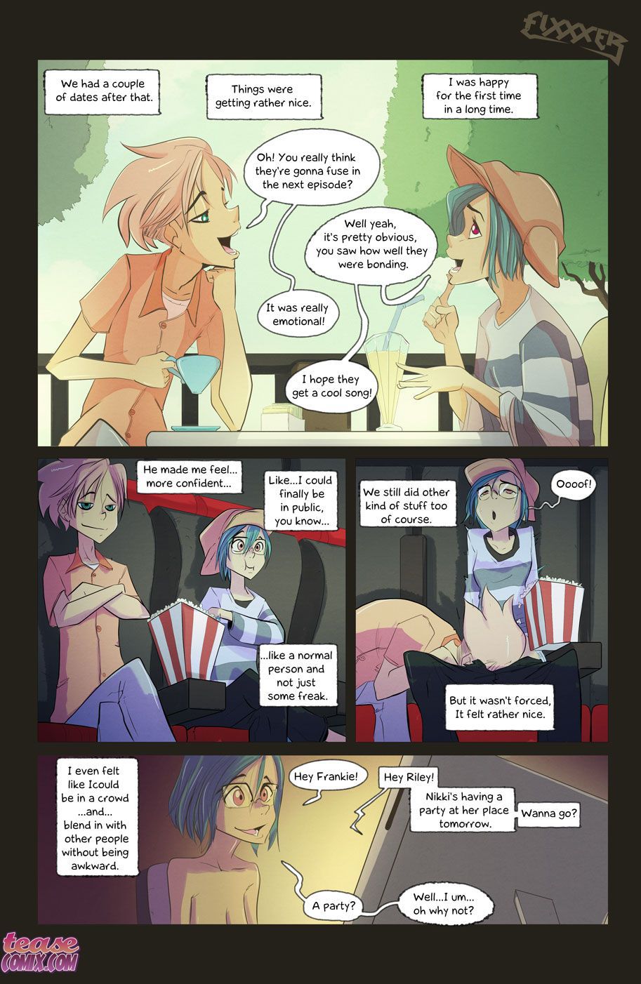 She Is Riley [Tease Comix] 3 . She Is Riley - Chapter 3 [Tease Comix] – page 22