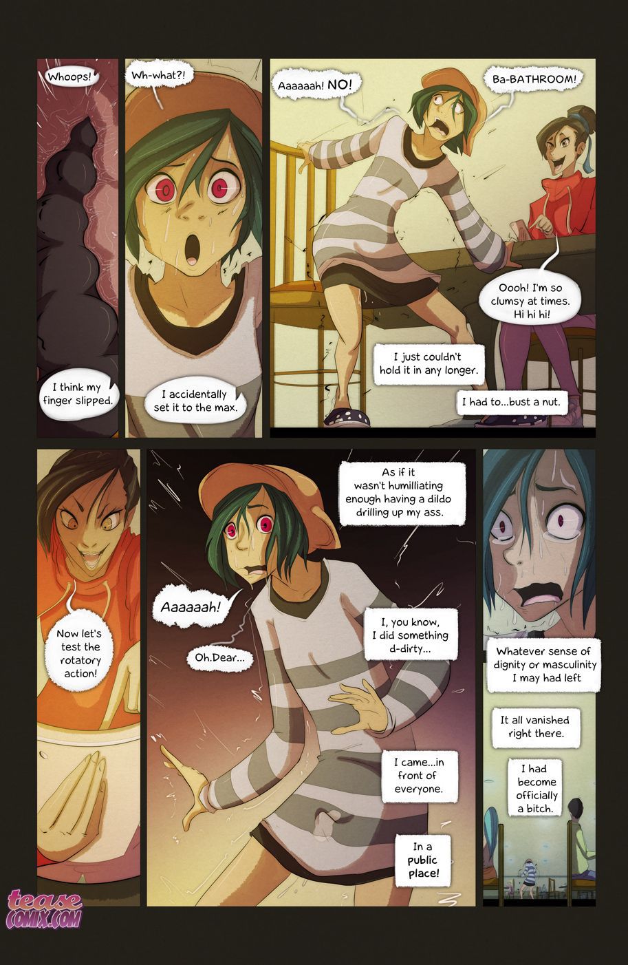 She Is Riley [Tease Comix] 2 . She Is Riley - Chapter 2 [Tease Comix] – page 7
