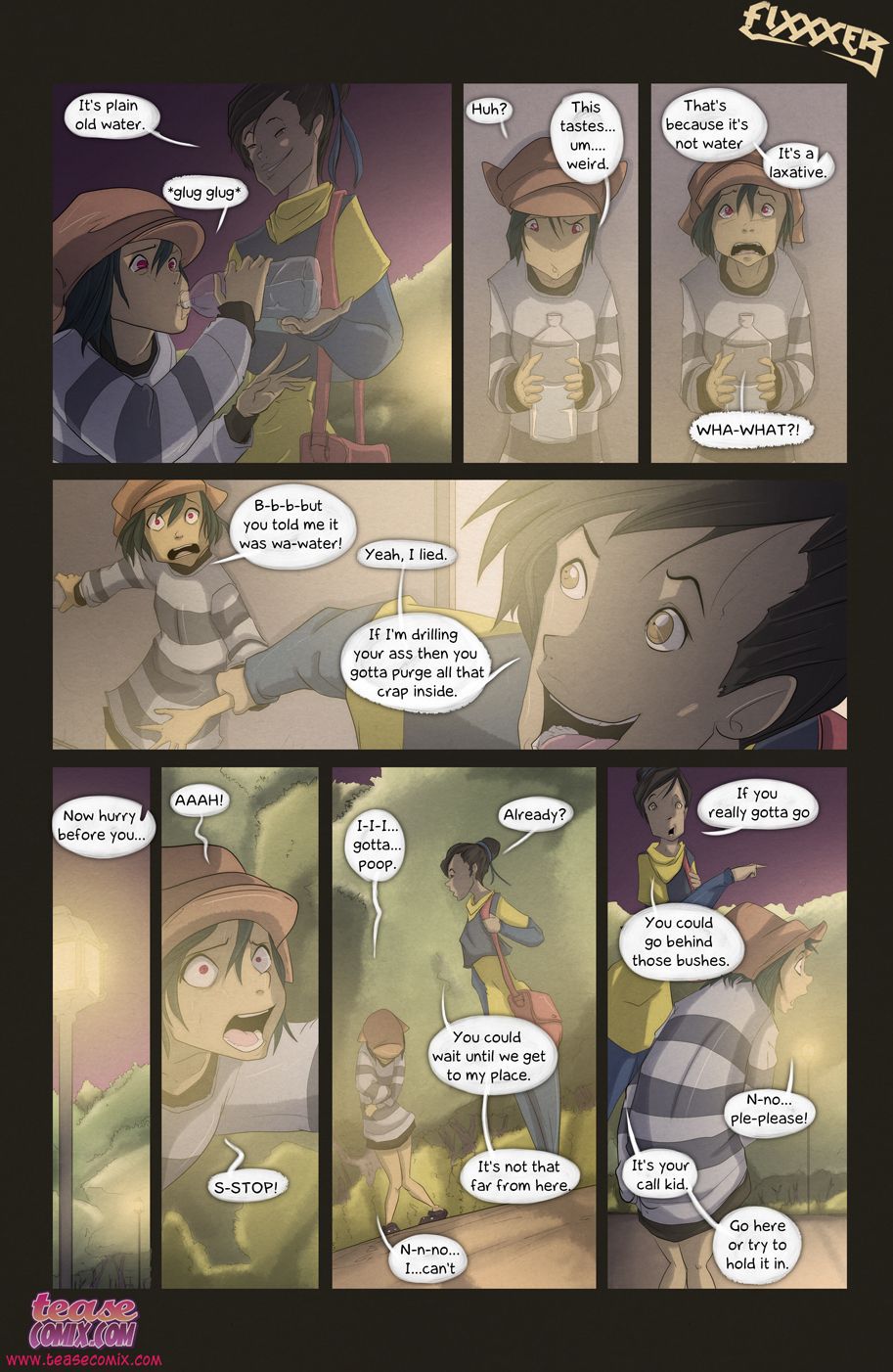 She Is Riley [Tease Comix] 1 . She Is Riley - Chapter 1 [Tease Comix] – page 15