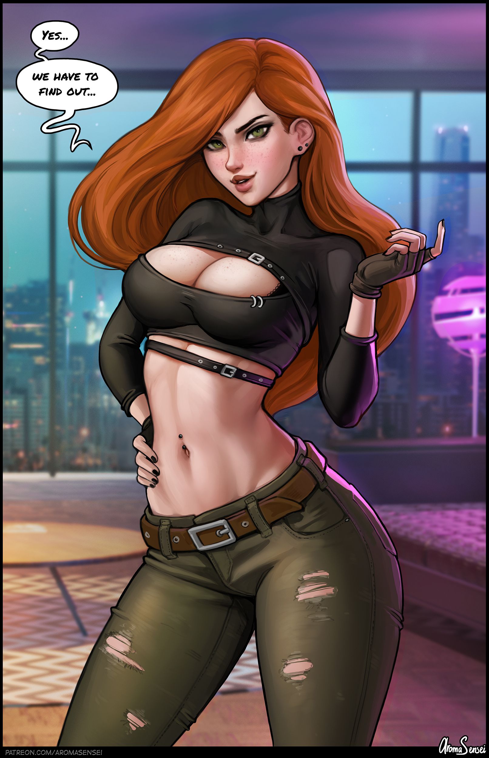 Surprise For Kim… (Kim Possible) [Aroma Sensei] 1 . Surprise For Kim... - Chapter 1 (Kim Possible) [Aroma Sensei] – page 3