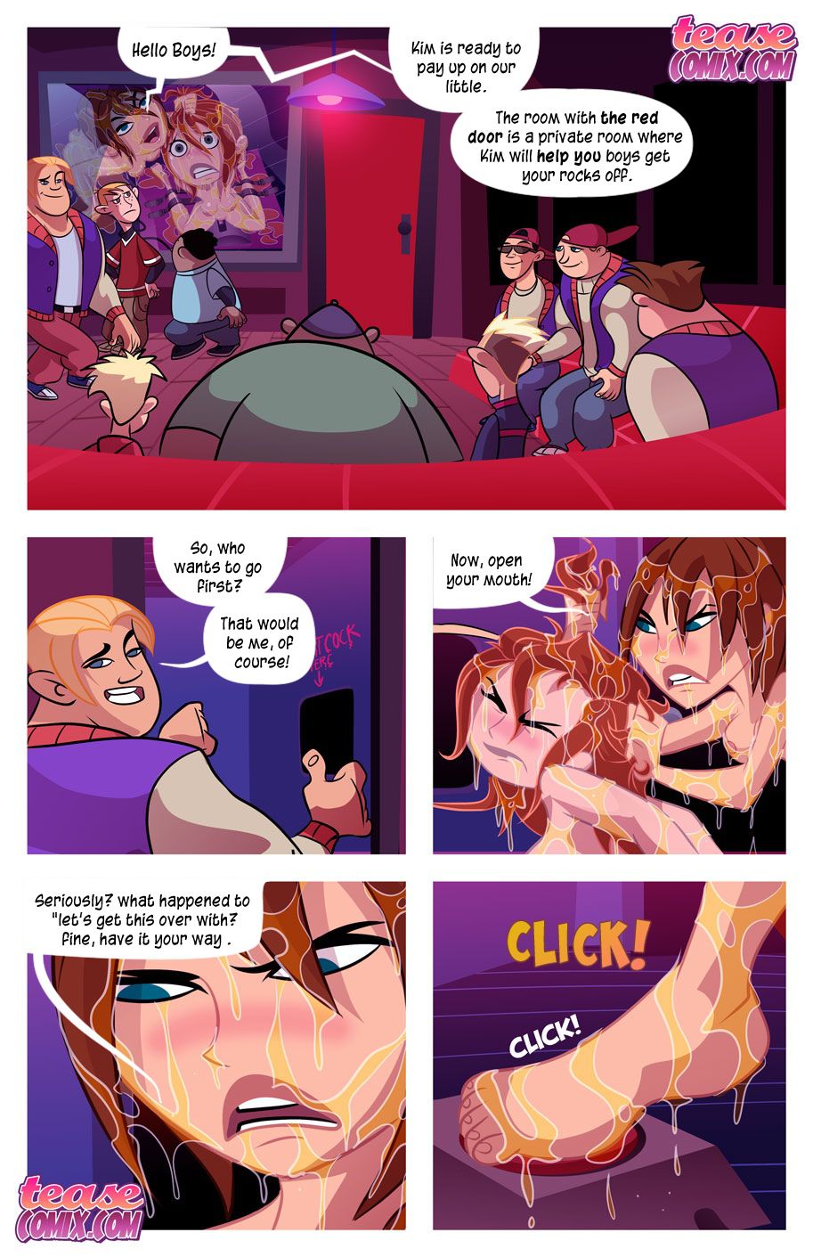 Cheer Fight (Kim Possible) [Tease Comix] 1 . Cheer Fight - Chapter 1 (Kim Possible) [Tease Comix] – page 20