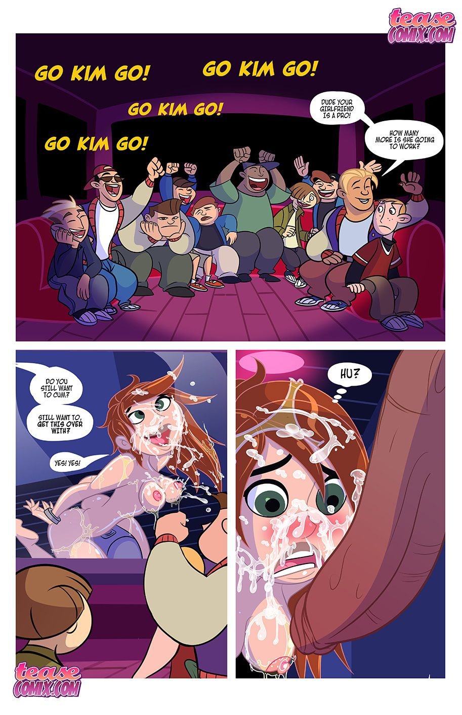 Cheer Fight (Kim Possible) [Tease Comix] 1 . Cheer Fight - Chapter 1 (Kim Possible) [Tease Comix] – page 53