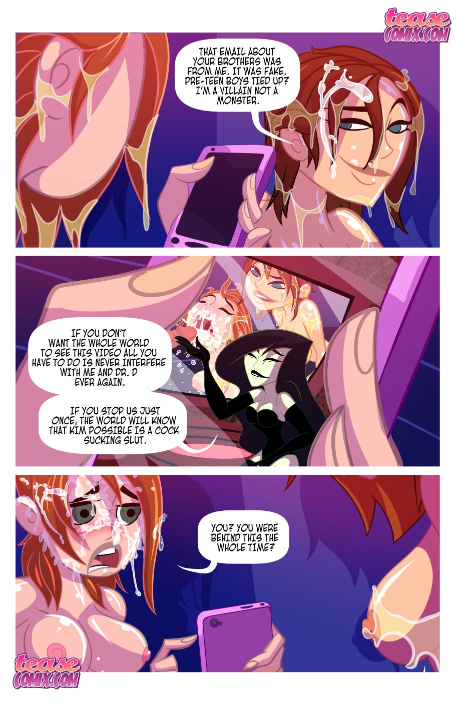 Cheer Fight (Kim Possible) [Tease Comix] 1 . Cheer Fight - Chapter 1 (Kim Possible) [Tease Comix] – page 72