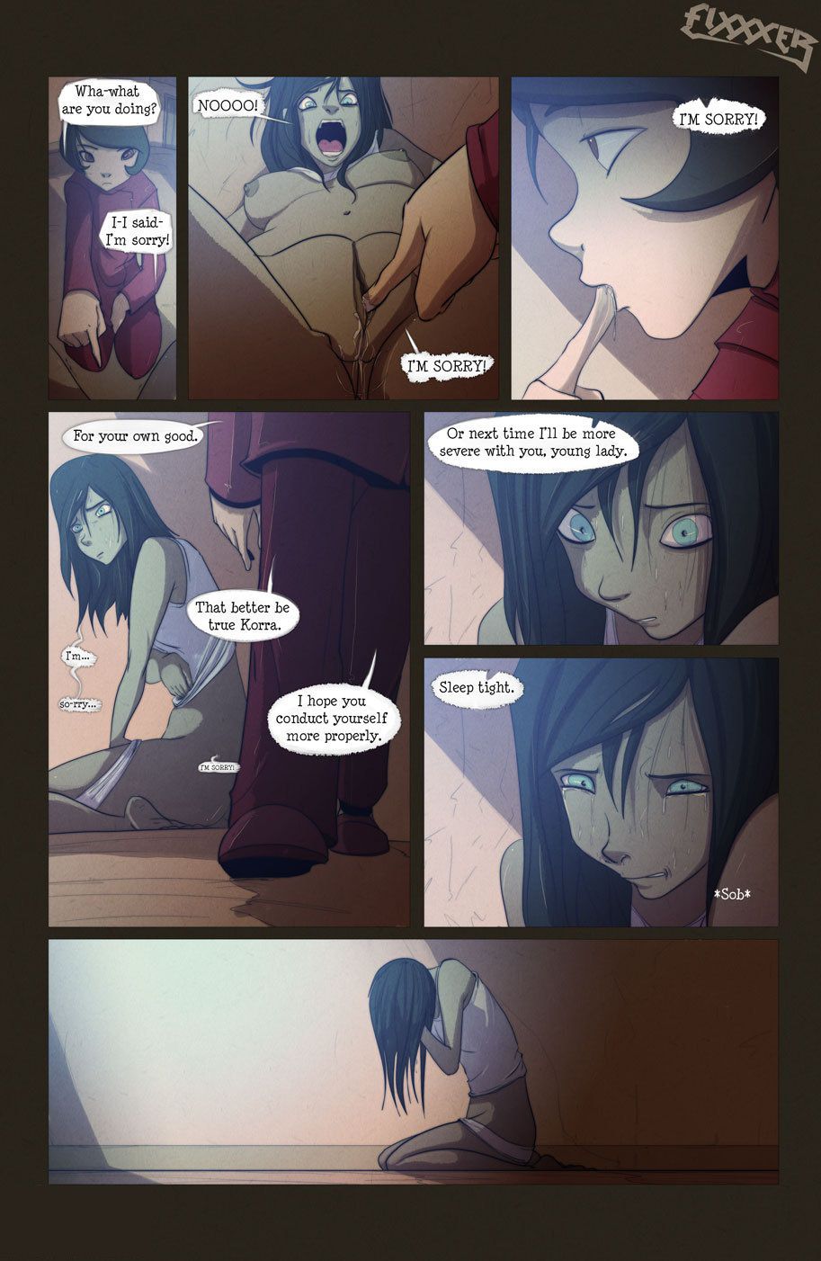 Under My Thumb (The Legend Of Korra) [Tease Comix] 1 . Under My Thumb - Chapter 1 (The Legend Of Korra) [Tease Comix] – page 11