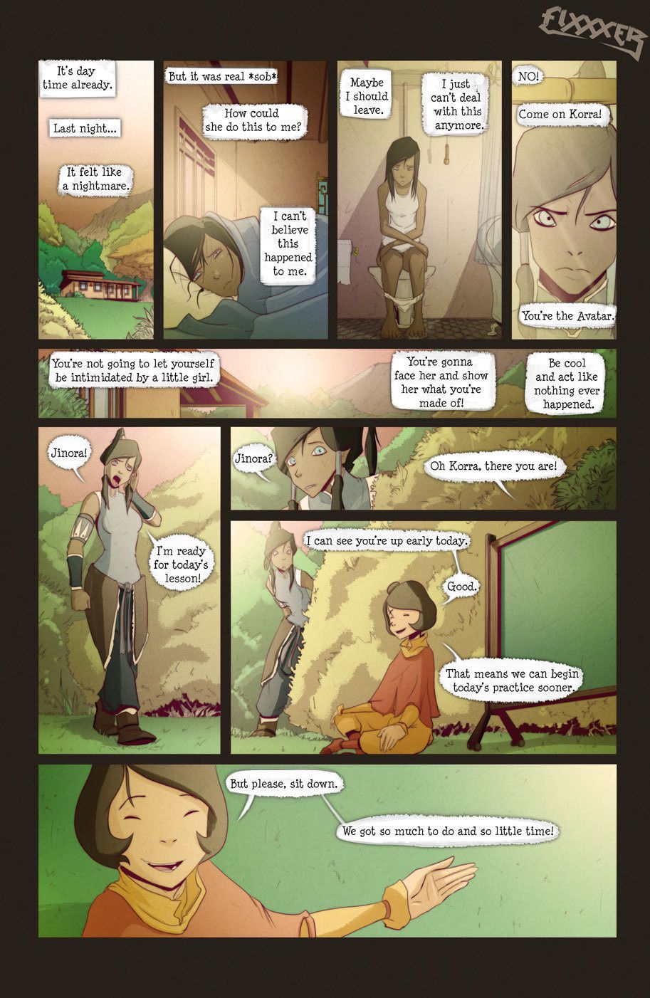 Under My Thumb (The Legend Of Korra) [Tease Comix] 1 . Under My Thumb - Chapter 1 (The Legend Of Korra) [Tease Comix] – page 12