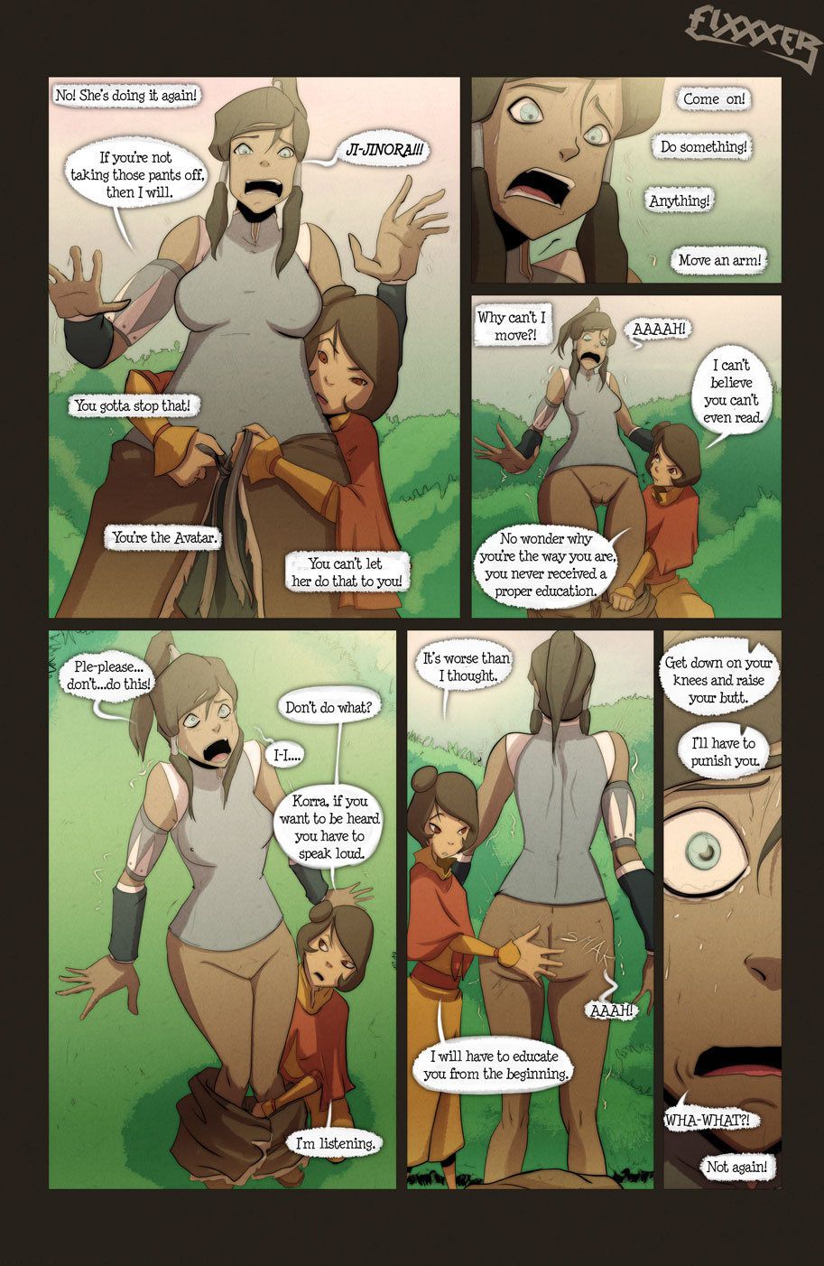 Under My Thumb (The Legend Of Korra) [Tease Comix] 1 . Under My Thumb - Chapter 1 (The Legend Of Korra) [Tease Comix] – page 14