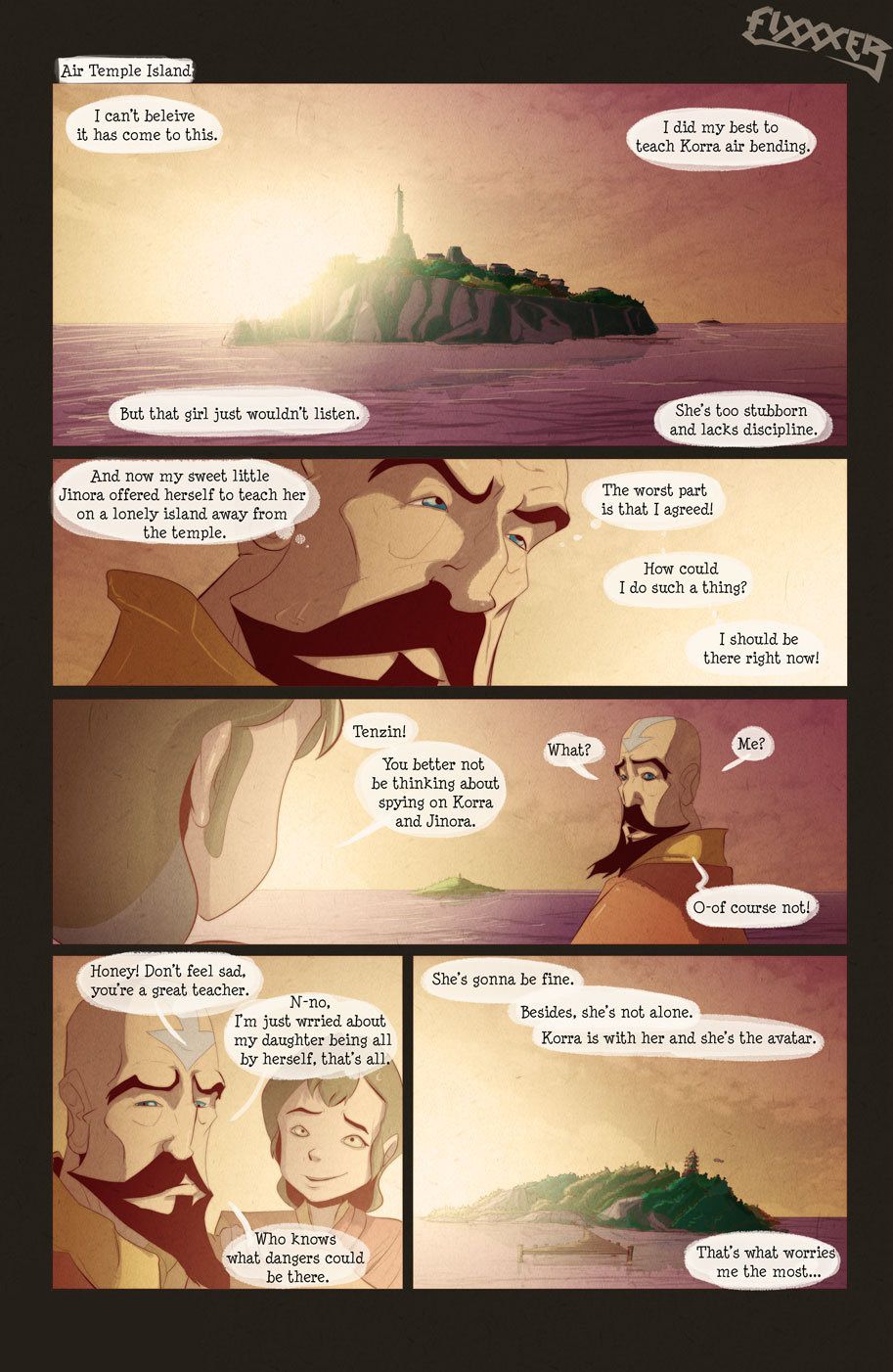 Under My Thumb (The Legend Of Korra) [Tease Comix] 1 . Under My Thumb - Chapter 1 (The Legend Of Korra) [Tease Comix] – page 2