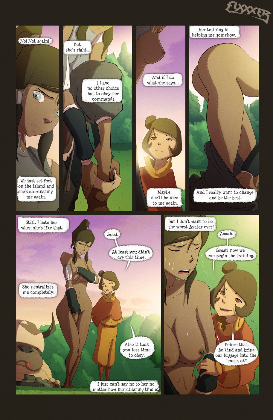 Under My Thumb (The Legend Of Korra) [Tease Comix] 1 . Under My Thumb - Chapter 1 (The Legend Of Korra) [Tease Comix] – page 24