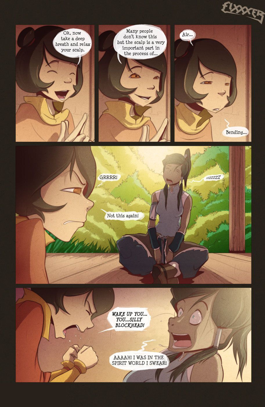 Under My Thumb (The Legend Of Korra) [Tease Comix] 1 . Under My Thumb - Chapter 1 (The Legend Of Korra) [Tease Comix] – page 3
