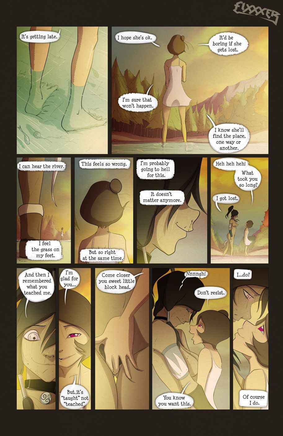 Under My Thumb (The Legend Of Korra) [Tease Comix] 1 . Under My Thumb - Chapter 1 (The Legend Of Korra) [Tease Comix] – page 33