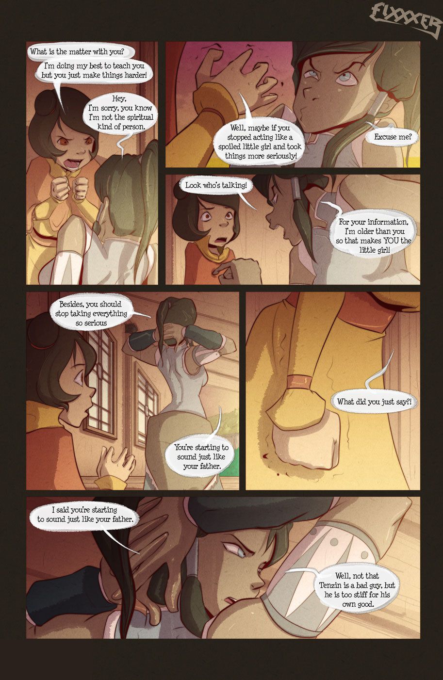 Under My Thumb (The Legend Of Korra) [Tease Comix] 1 . Under My Thumb - Chapter 1 (The Legend Of Korra) [Tease Comix] – page 4