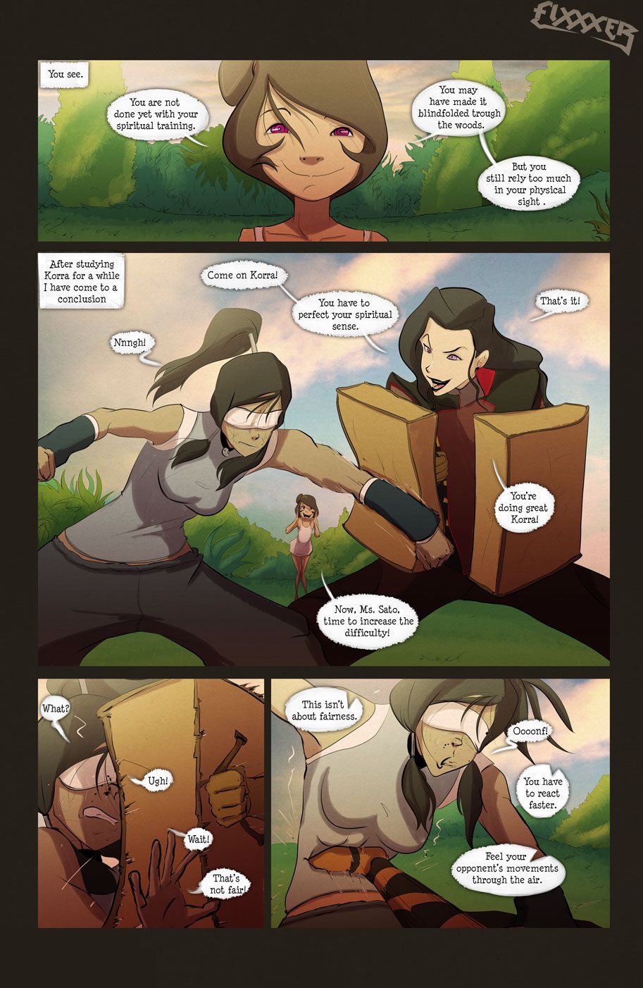Under My Thumb (The Legend Of Korra) [Tease Comix] 1 . Under My Thumb - Chapter 1 (The Legend Of Korra) [Tease Comix] – page 46