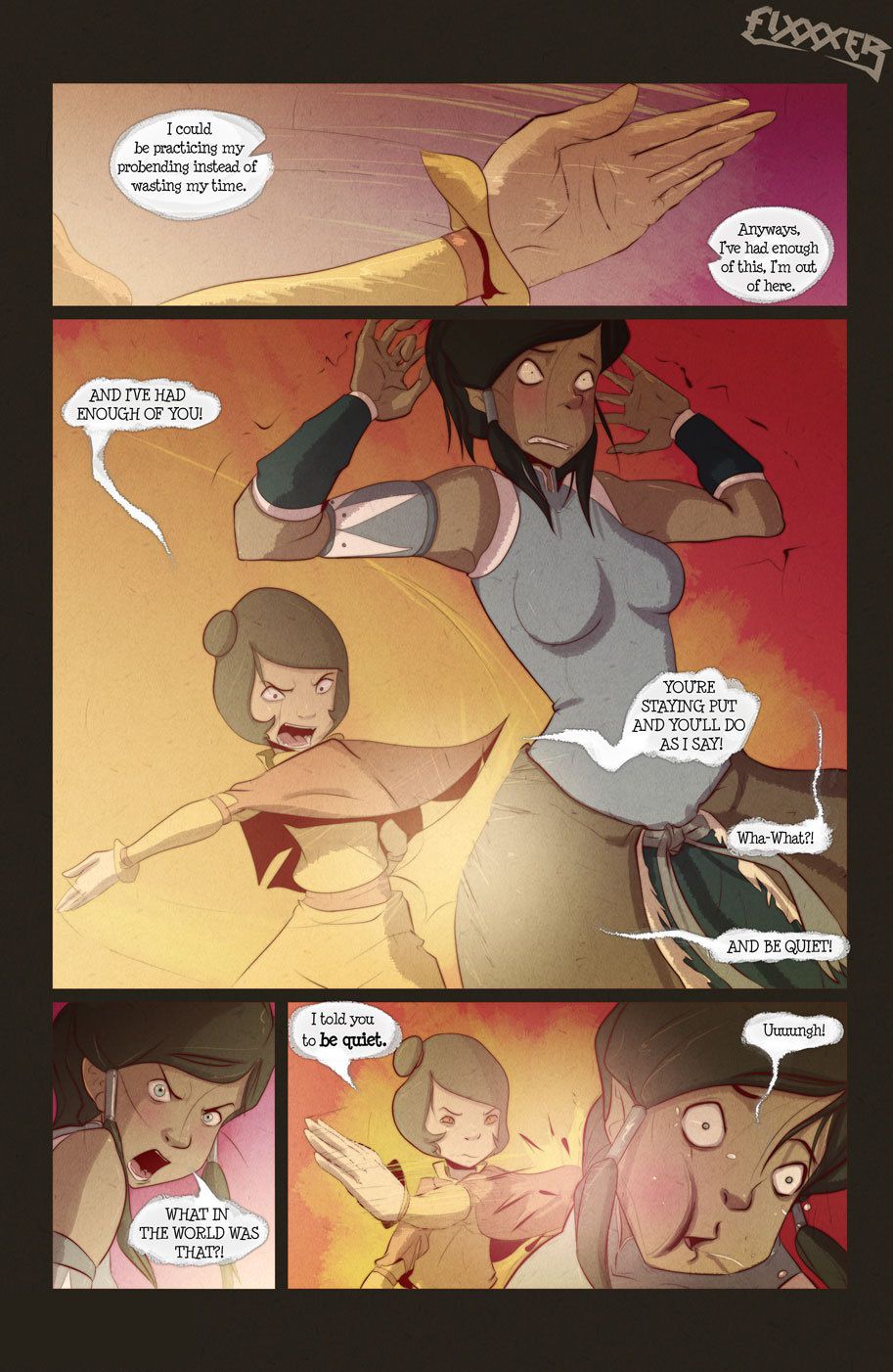 Under My Thumb (The Legend Of Korra) [Tease Comix] 1 . Under My Thumb - Chapter 1 (The Legend Of Korra) [Tease Comix] – page 5