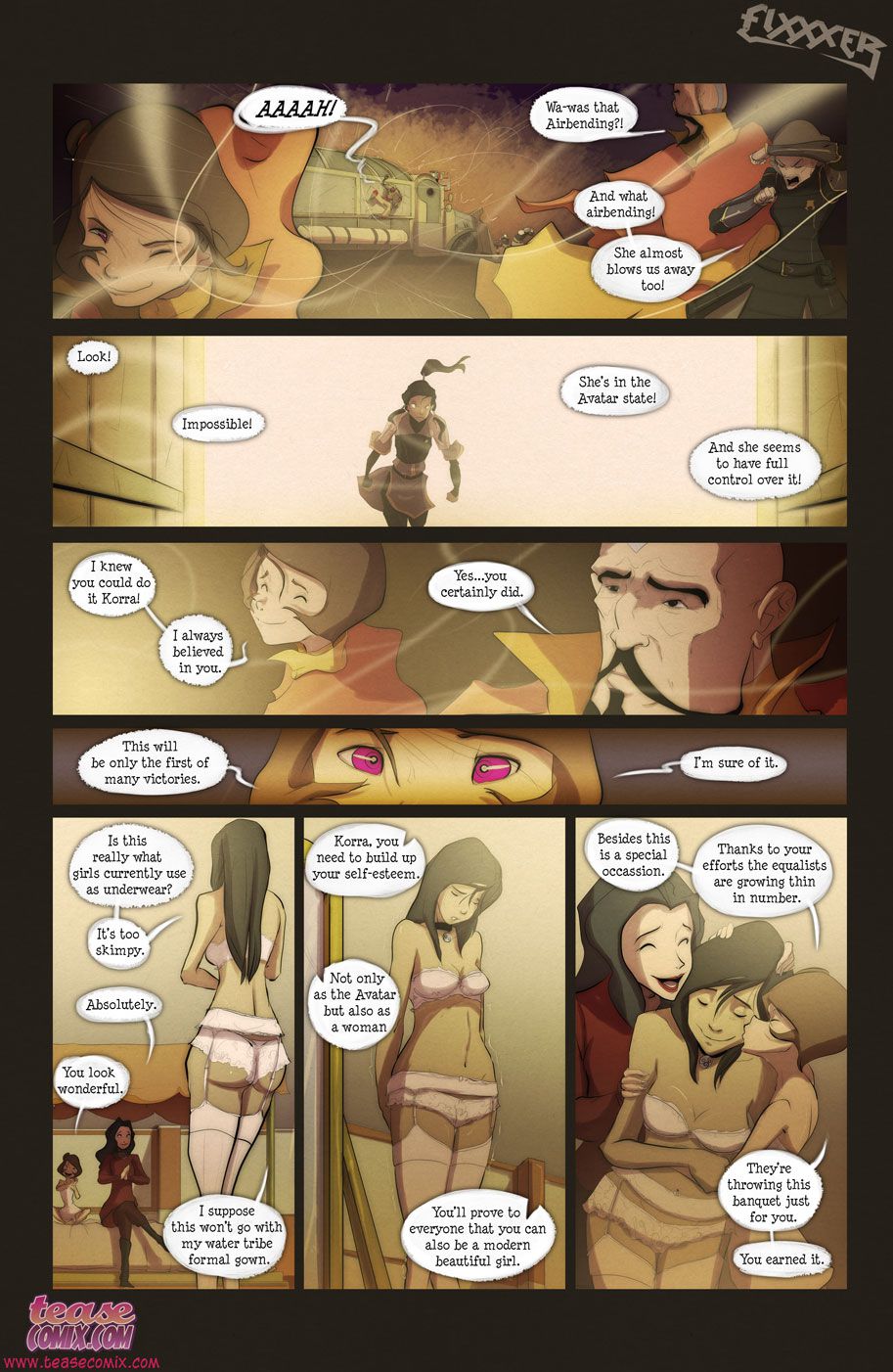 Under My Thumb (The Legend Of Korra) [Tease Comix] 1 . Under My Thumb - Chapter 1 (The Legend Of Korra) [Tease Comix] – page 51