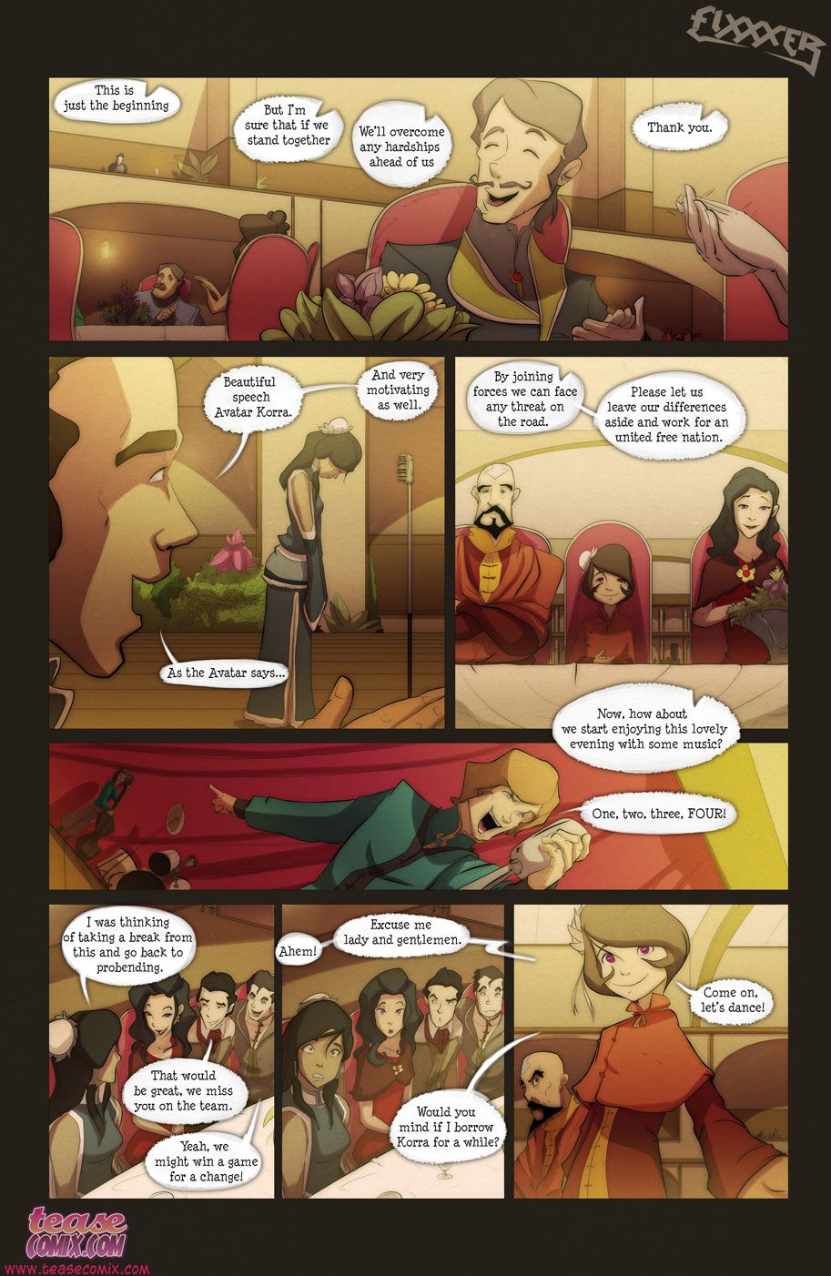 Under My Thumb (The Legend Of Korra) [Tease Comix] 1 . Under My Thumb - Chapter 1 (The Legend Of Korra) [Tease Comix] – page 53