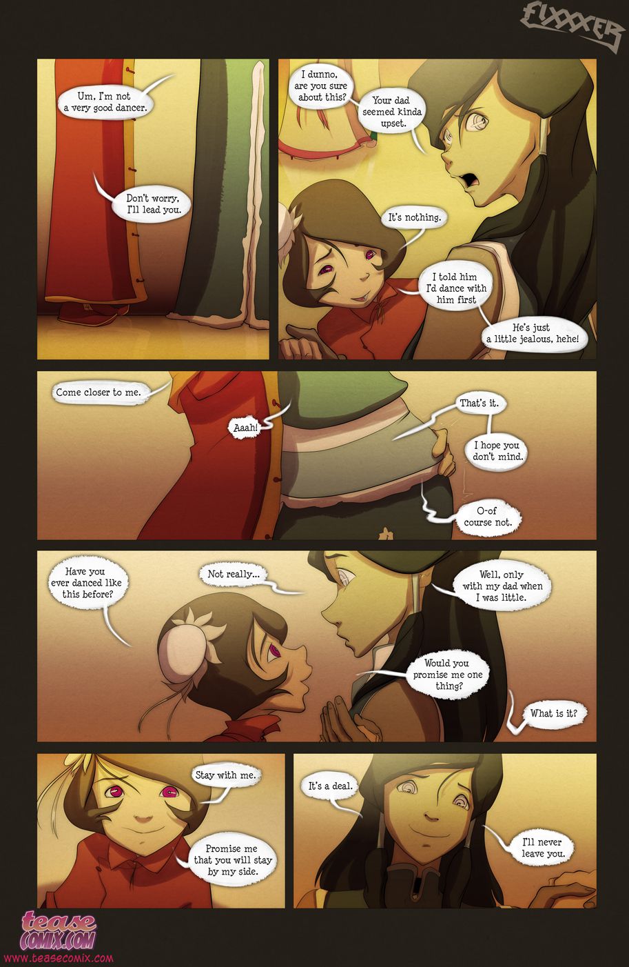 Under My Thumb (The Legend Of Korra) [Tease Comix] 1 . Under My Thumb - Chapter 1 (The Legend Of Korra) [Tease Comix] – page 54