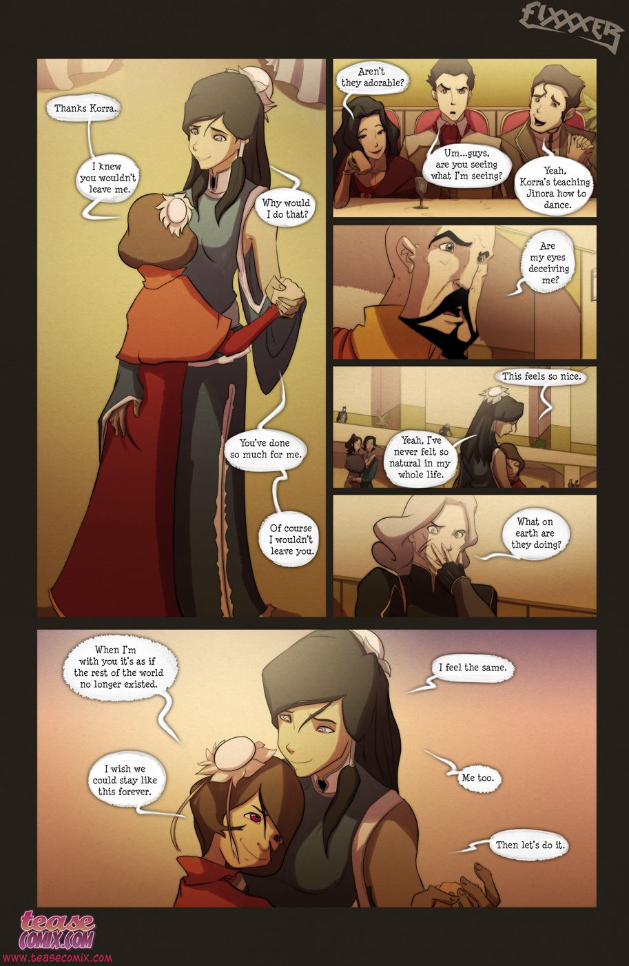 Under My Thumb (The Legend Of Korra) [Tease Comix] 1 . Under My Thumb - Chapter 1 (The Legend Of Korra) [Tease Comix] – page 55