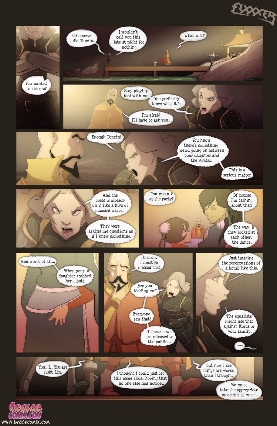 Under My Thumb (The Legend Of Korra) [Tease Comix] 1 . Under My Thumb - Chapter 1 (The Legend Of Korra) [Tease Comix] – page 64