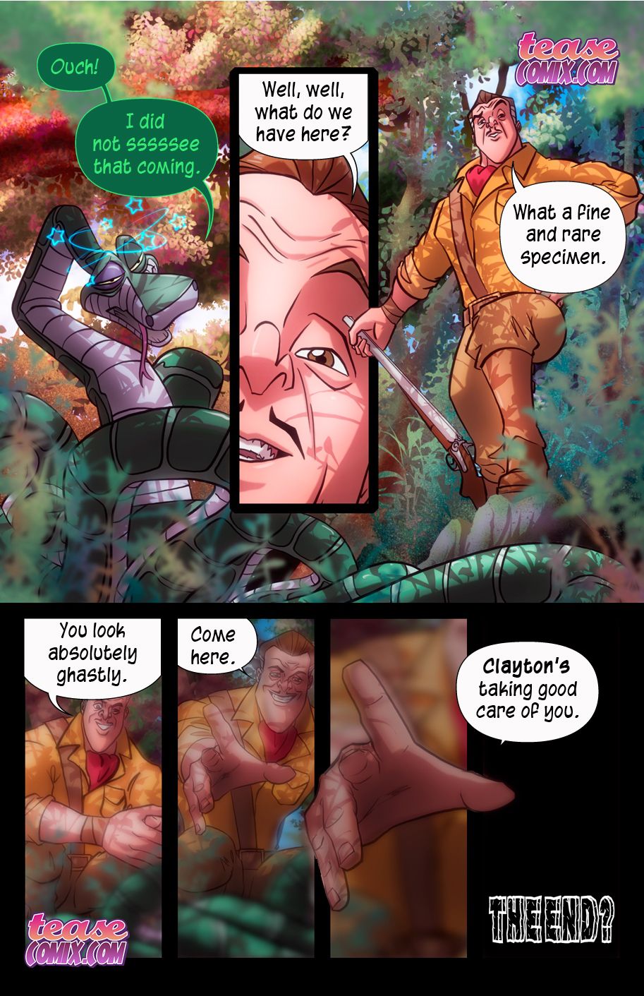 The Legend Of The White Ape And The Snake (Tarzan) [Tease Comix] 2 . The Legend Of The White Ape And The Snake - Chapter 2 (Tarzan) [Tease Comix] – page 27