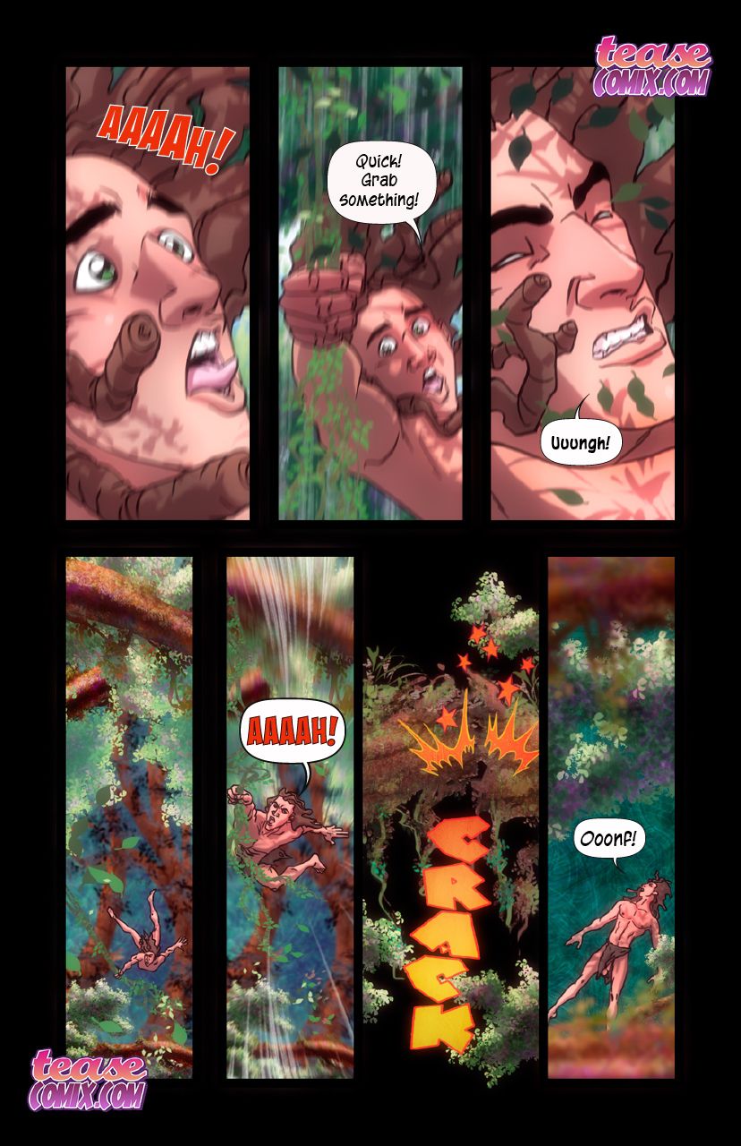 The Legend Of The White Ape And The Snake (Tarzan) [Tease Comix] 2 . The Legend Of The White Ape And The Snake - Chapter 2 (Tarzan) [Tease Comix] – page 3